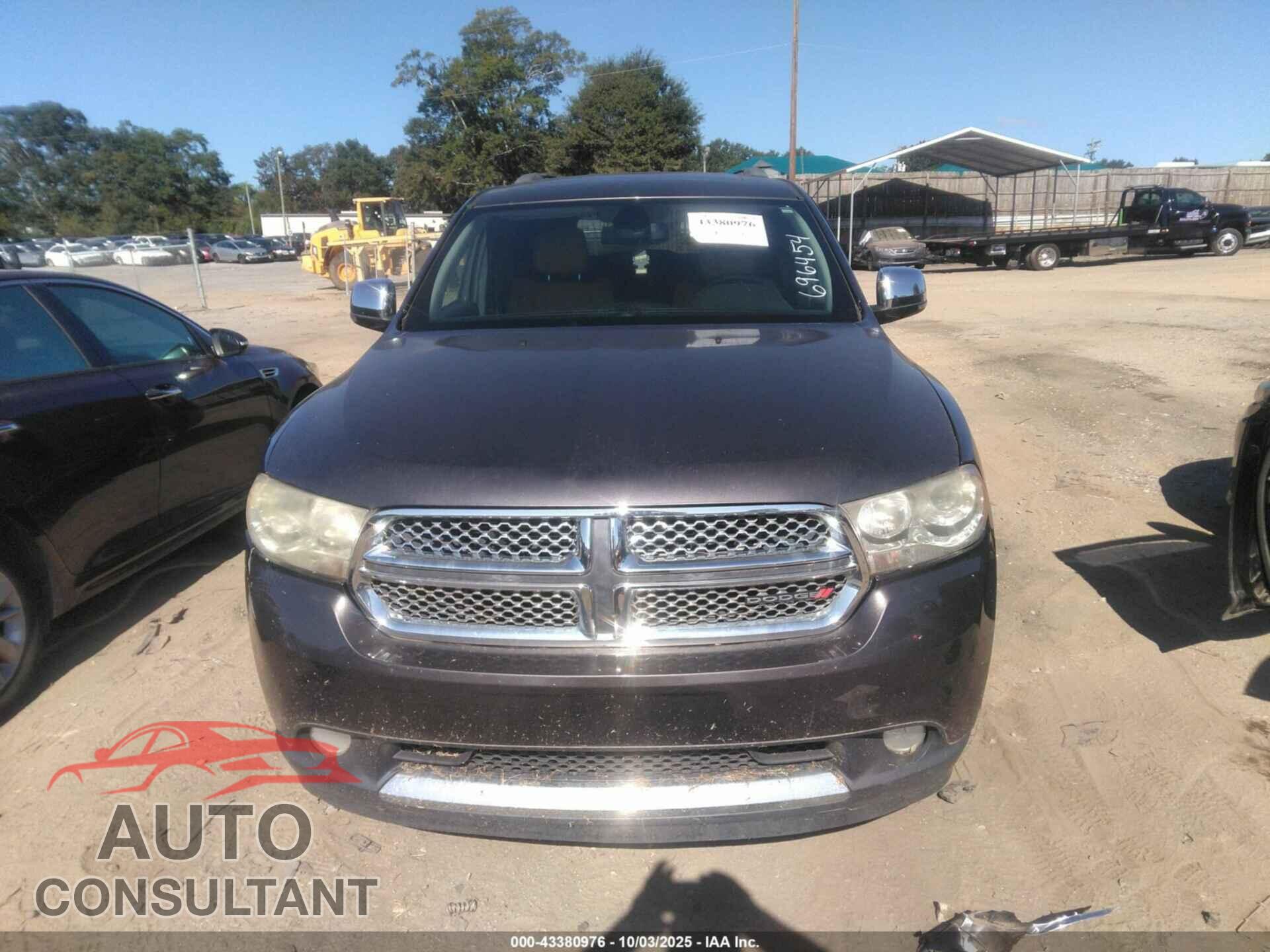 DODGE DURANGO 2013 - 1C4RDHEG3DC696454