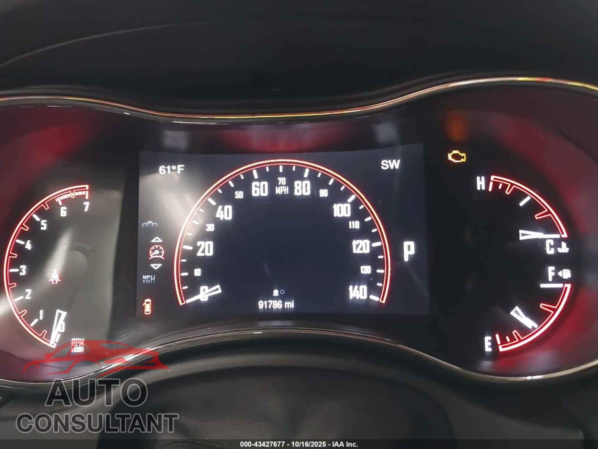 DODGE DURANGO 2015 - 1C4SDJCT2FC188200