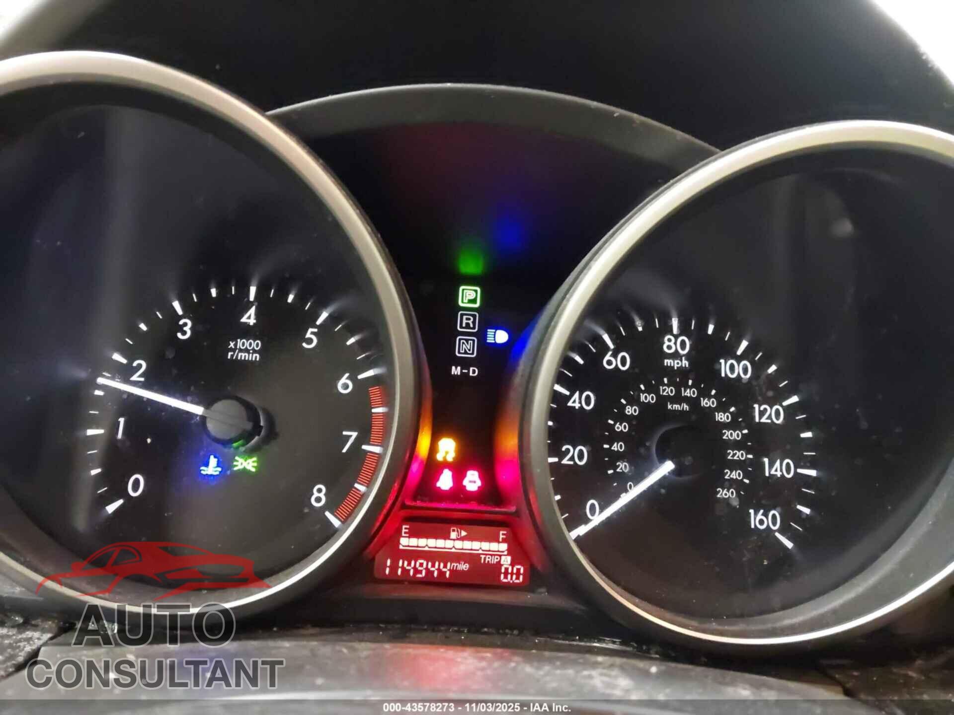 MAZDA MAZDA5 2012 - JM1CW2BL5C0139477