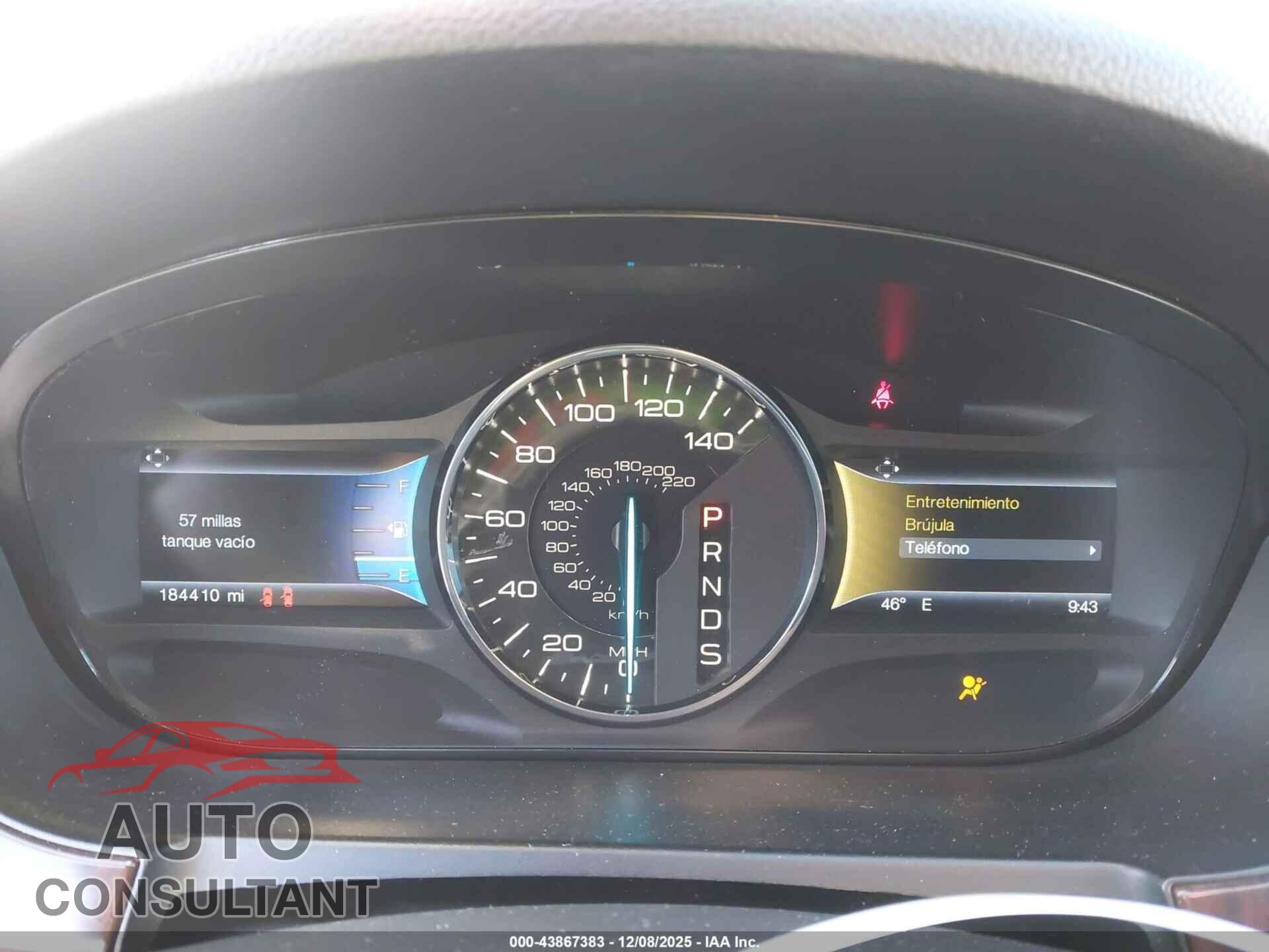 FORD EDGE 2014 - 2FMDK3KC3EBA35007