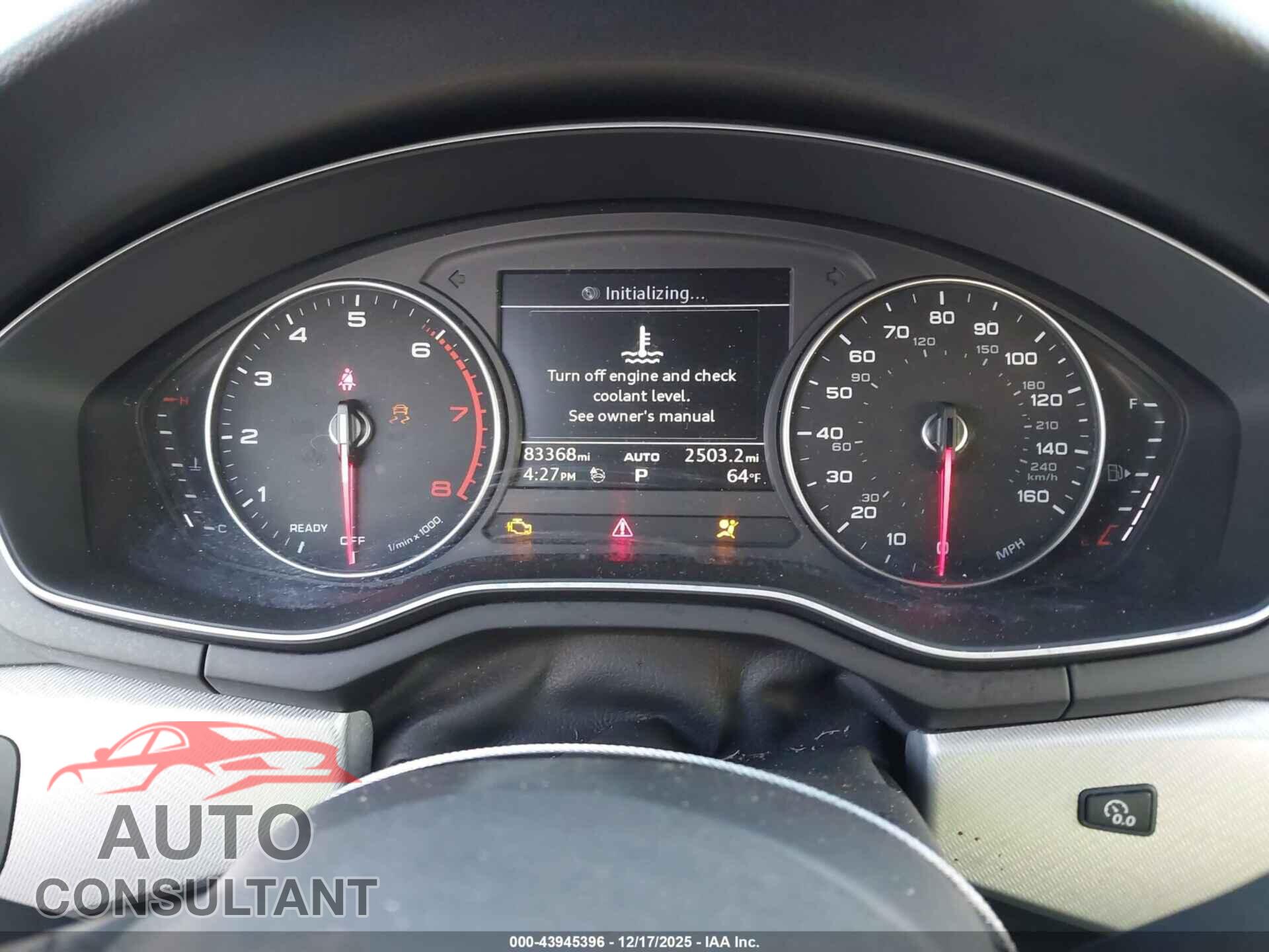 AUDI A4 2017 - WAUGMAF40HN069155