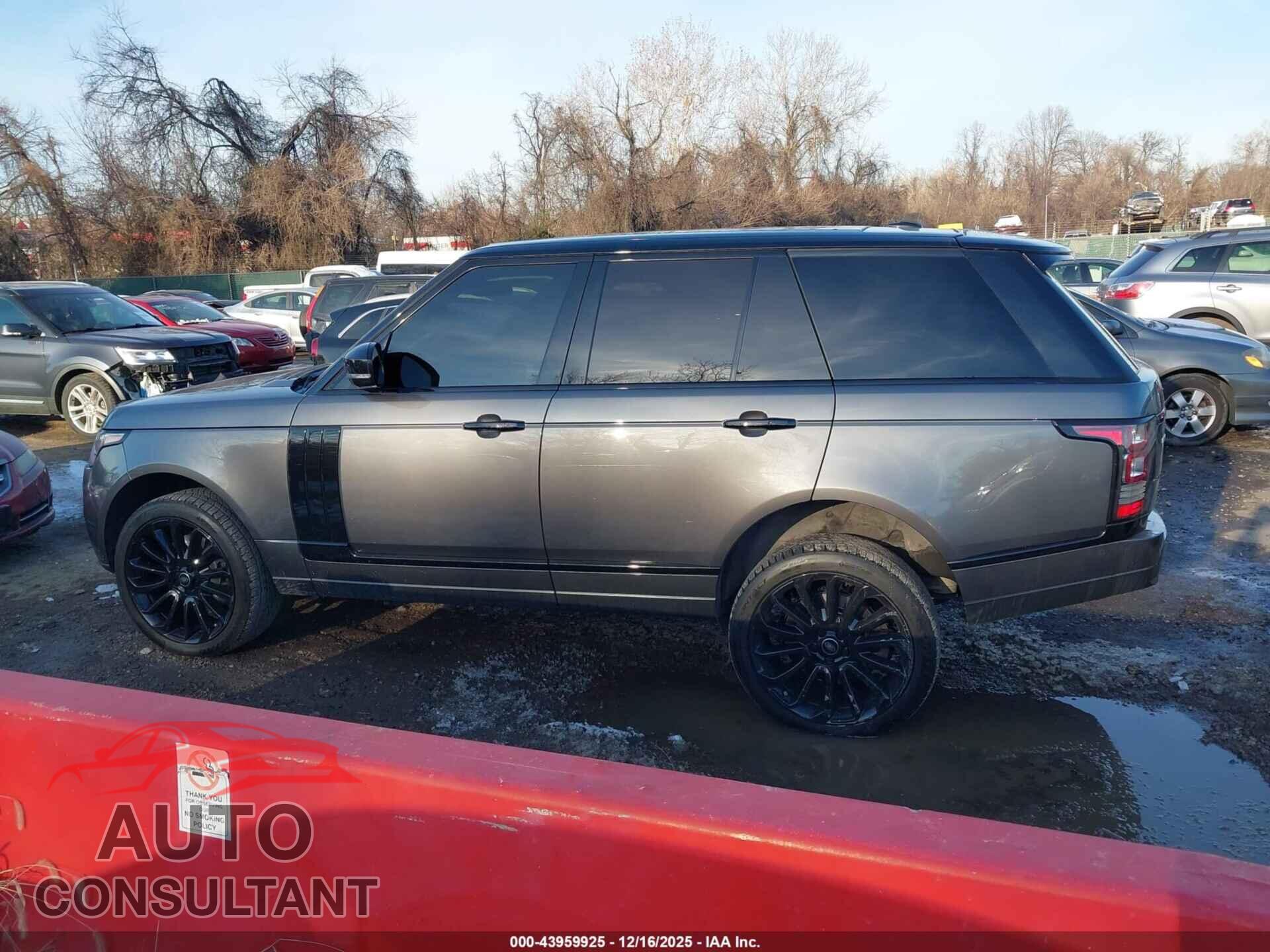 LAND ROVER RANGE ROVER 2016 - SALGS2EF4GA264286