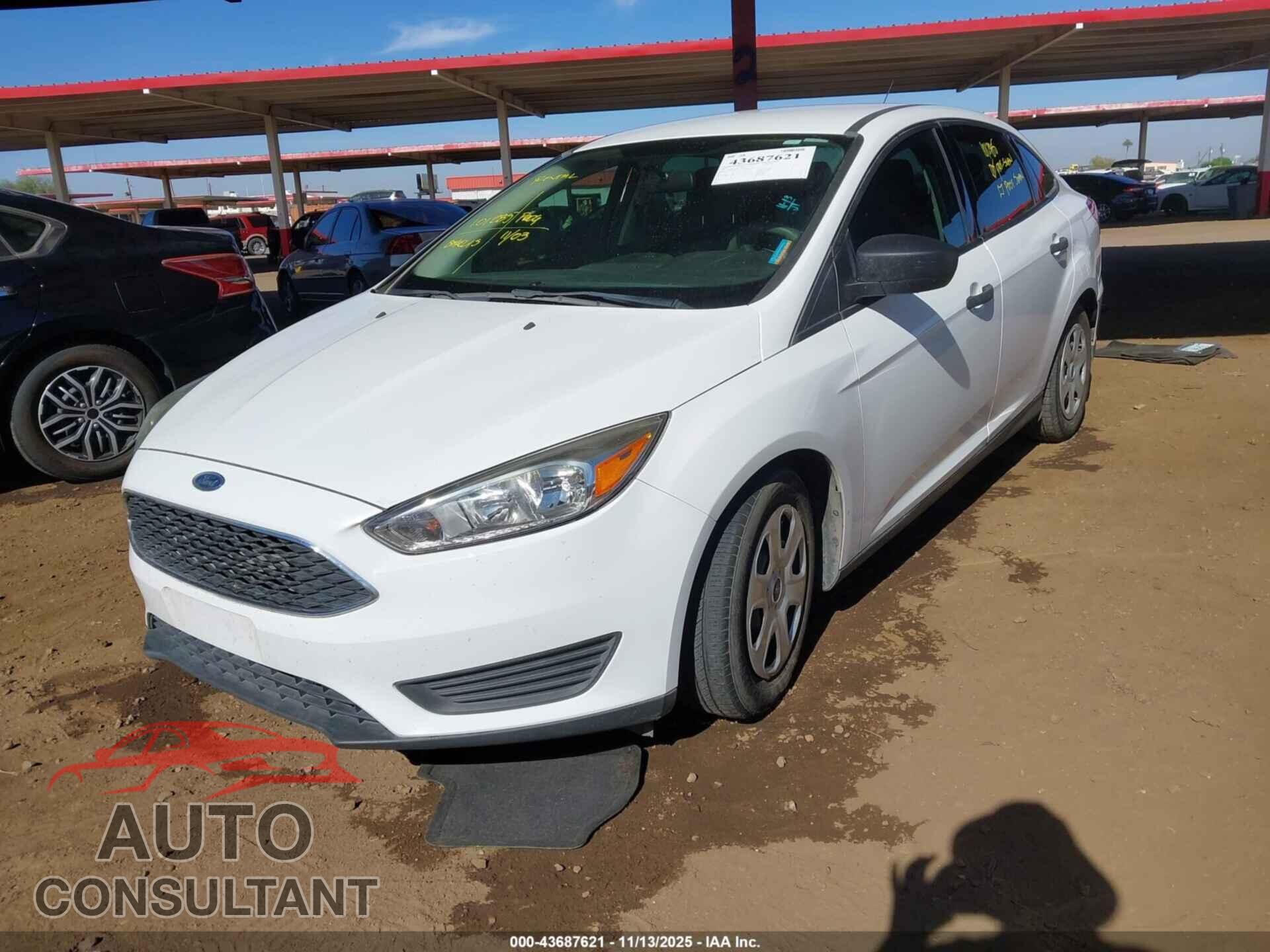 FORD FOCUS 2017 - 1FADP3E25HL343976