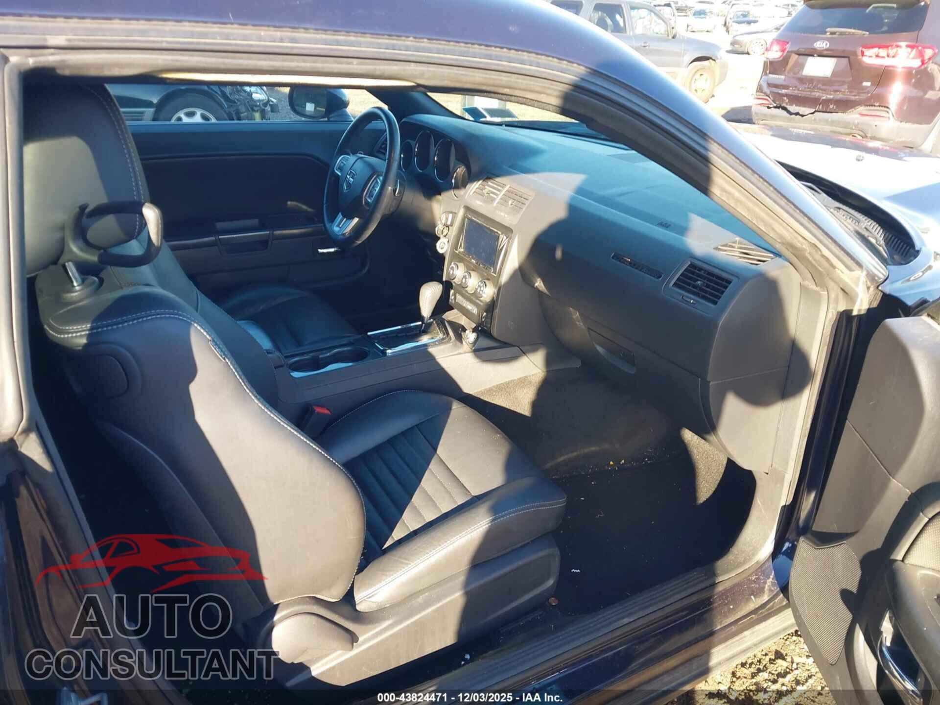 DODGE CHALLENGER 2012 - 2C3CDYAG7CH258130