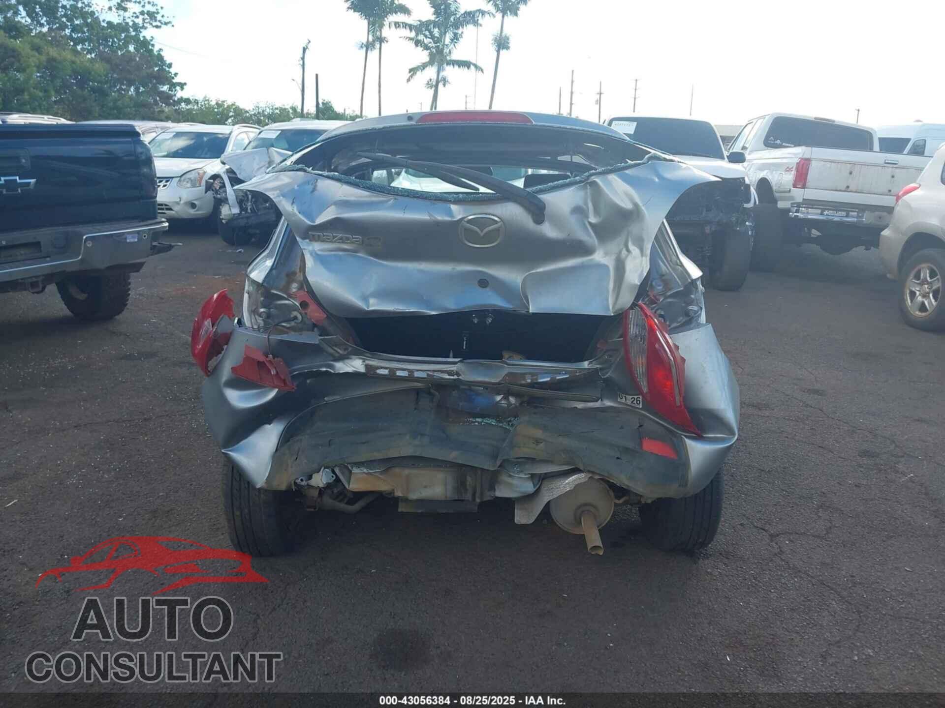 MAZDA MAZDA2 2013 - JM1DE1KY5D0165706
