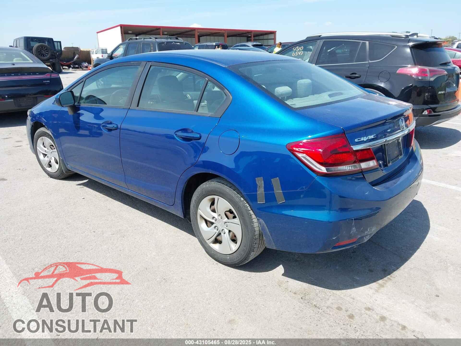 HONDA CIVIC 2014 - 19XFB2F5XEE054648