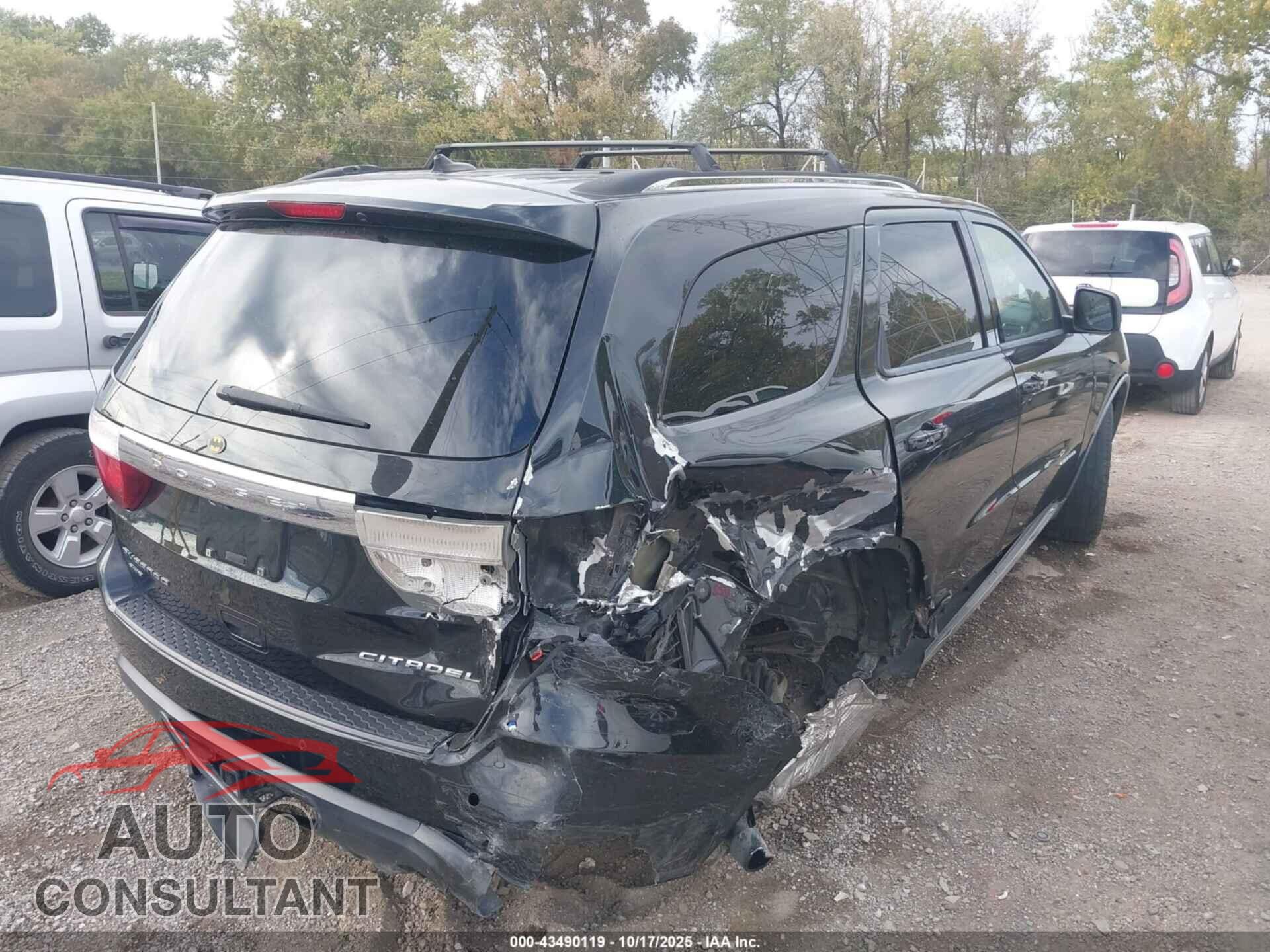 DODGE DURANGO 2012 - 1C4RDJEGXCC182834