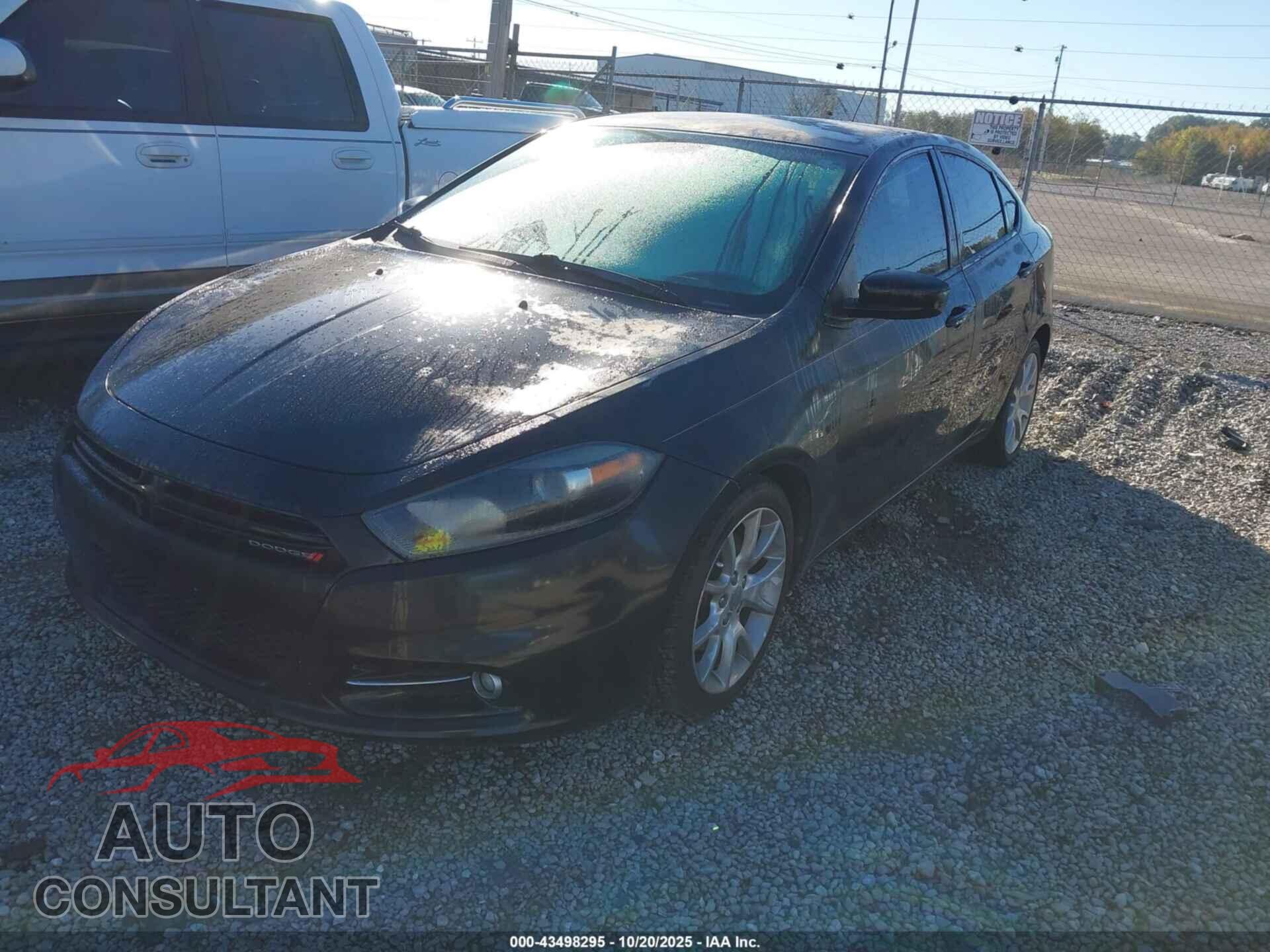 DODGE DART 2013 - 1C3CDFBA2DD241815