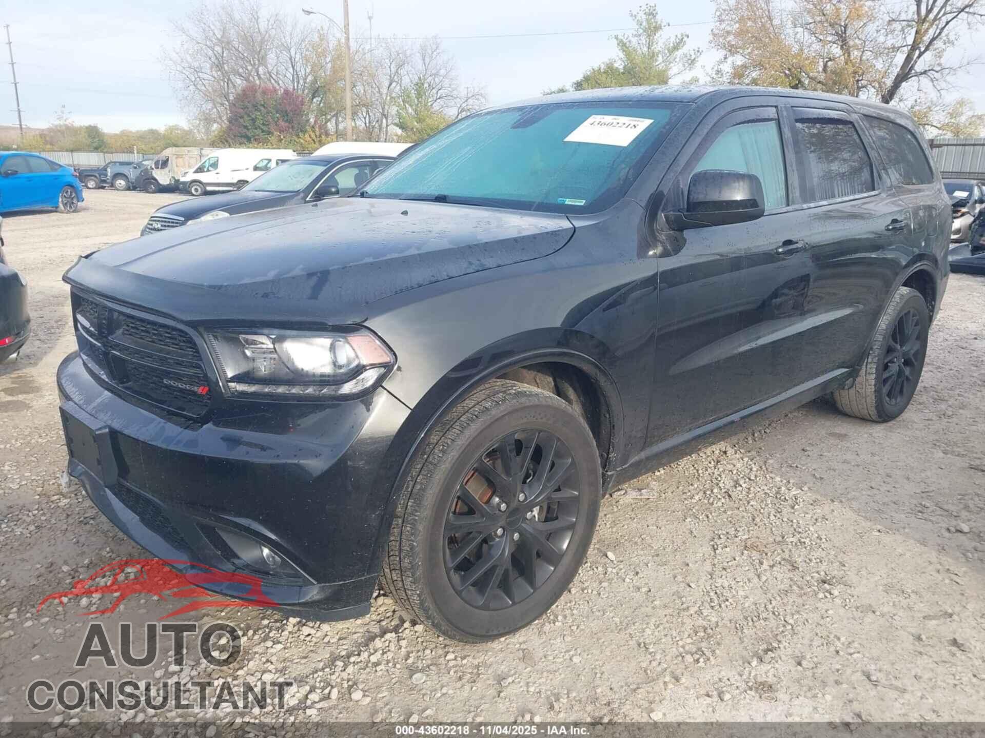 DODGE DURANGO 2016 - 1C4RDJAG3GC353922