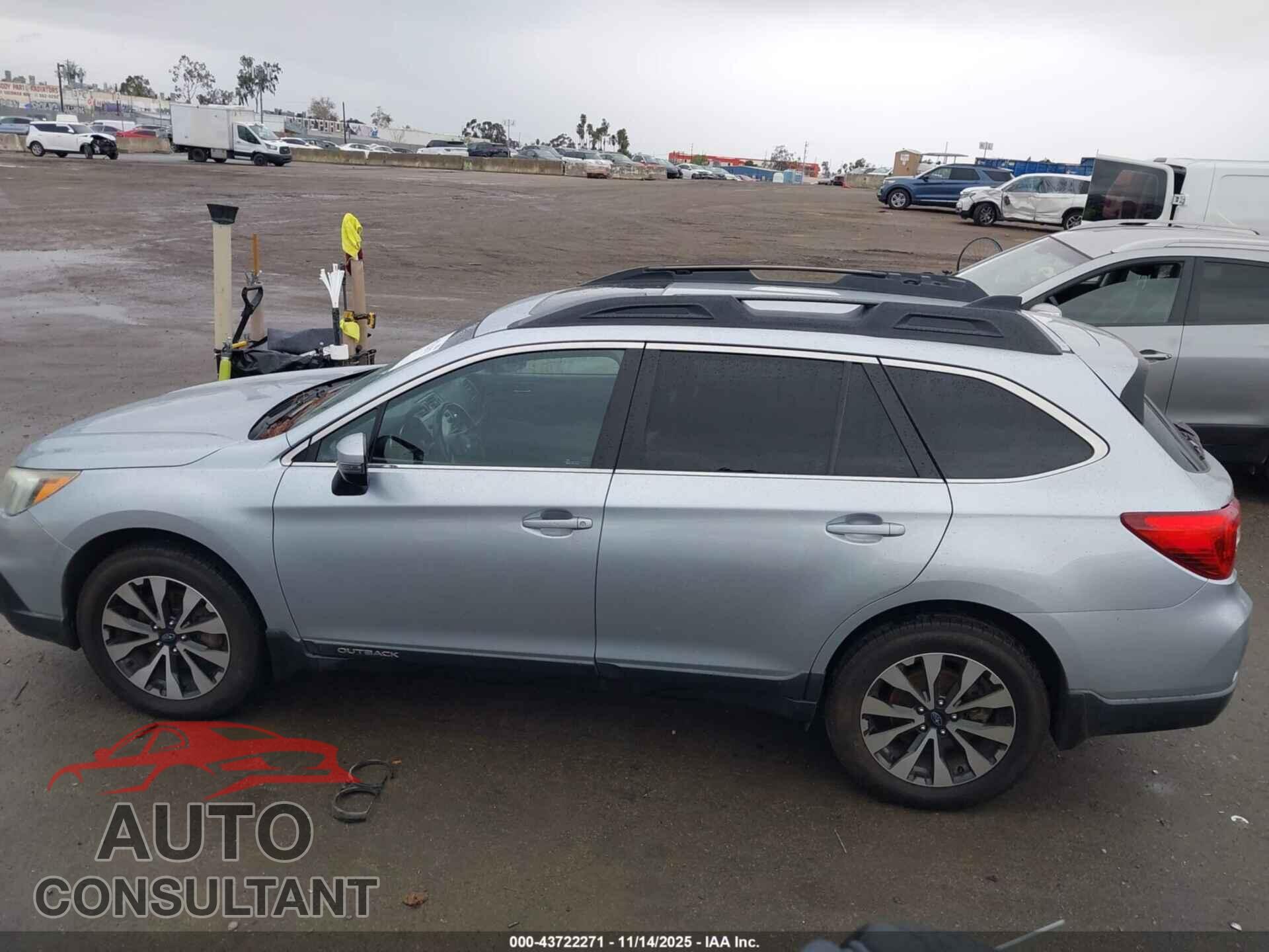 SUBARU OUTBACK 2016 - 4S4BSENC1G3247776