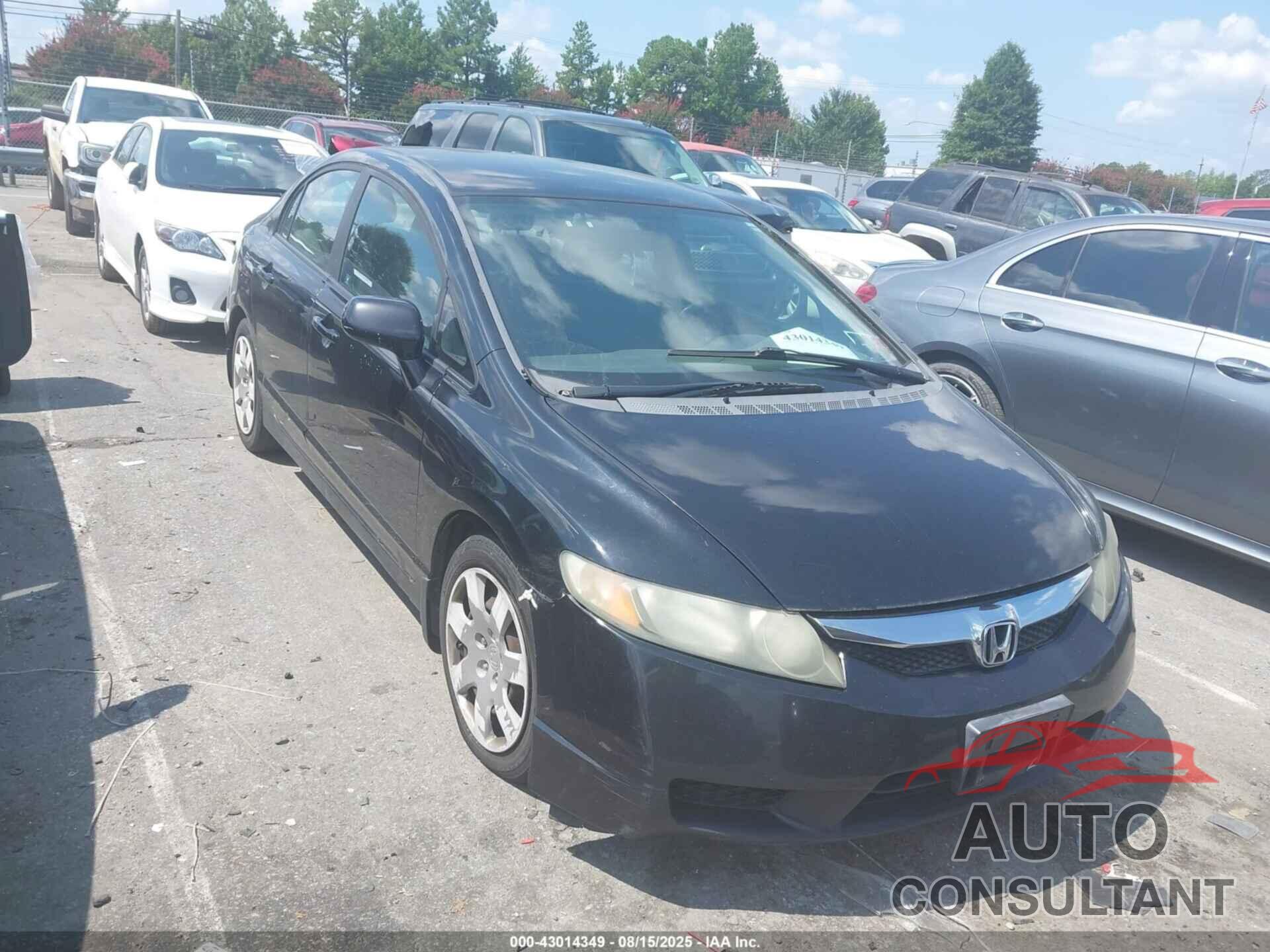 HONDA CIVIC 2010 - 19XFA1F52AE028083