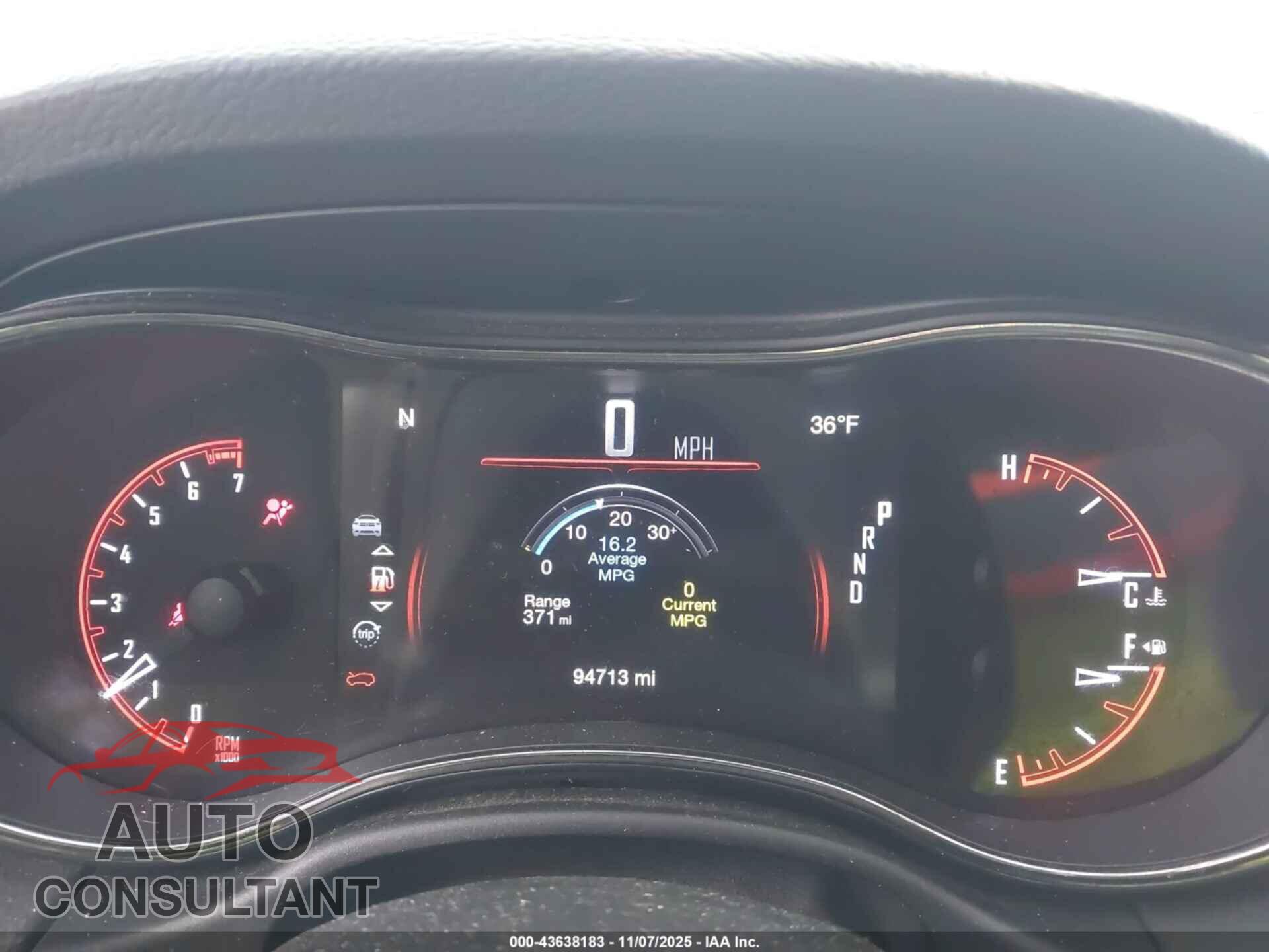 DODGE DURANGO 2019 - 1C4RDJDGXKC633275