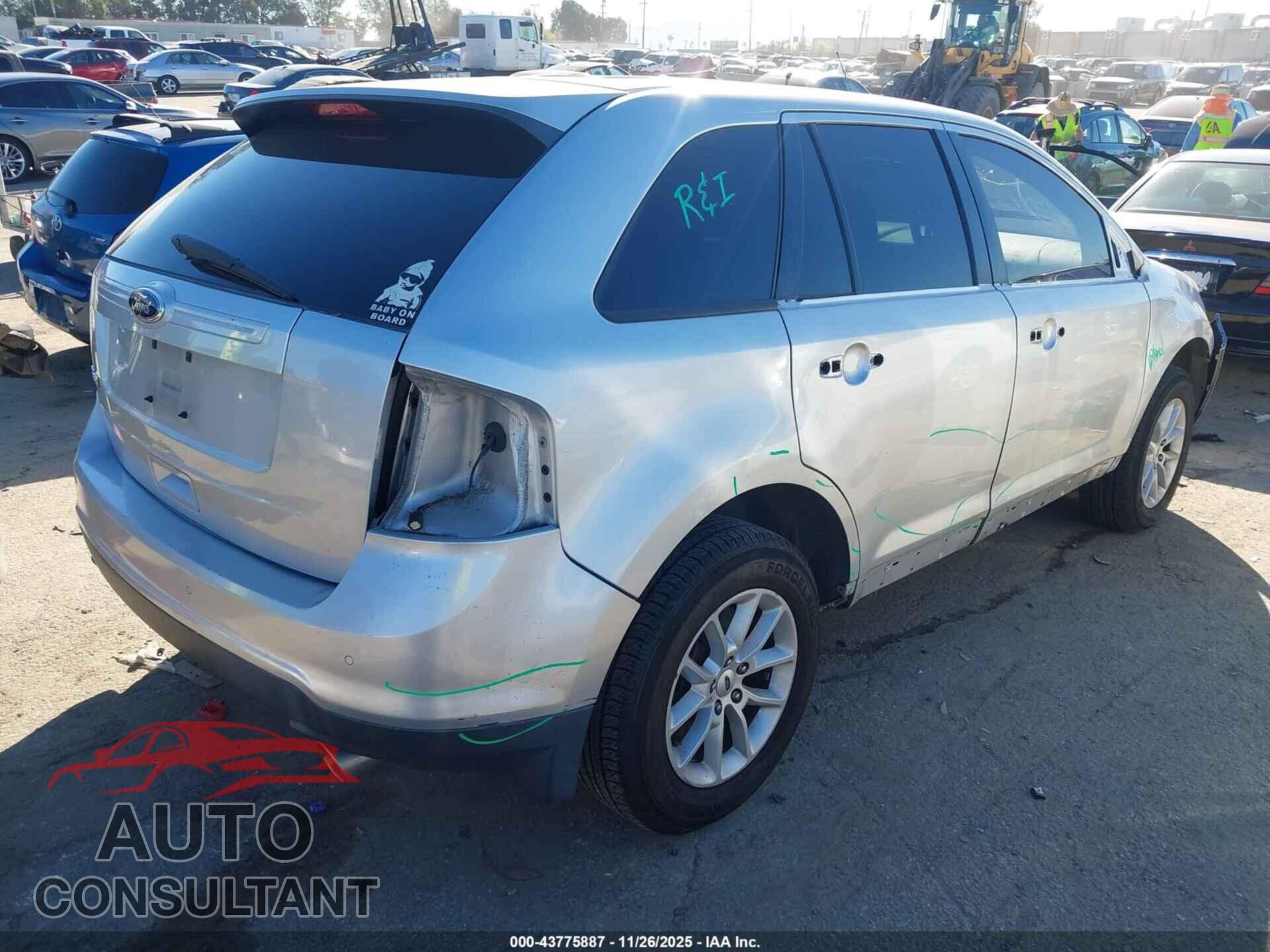 FORD EDGE 2013 - 2FMDK3GC6DBB45508