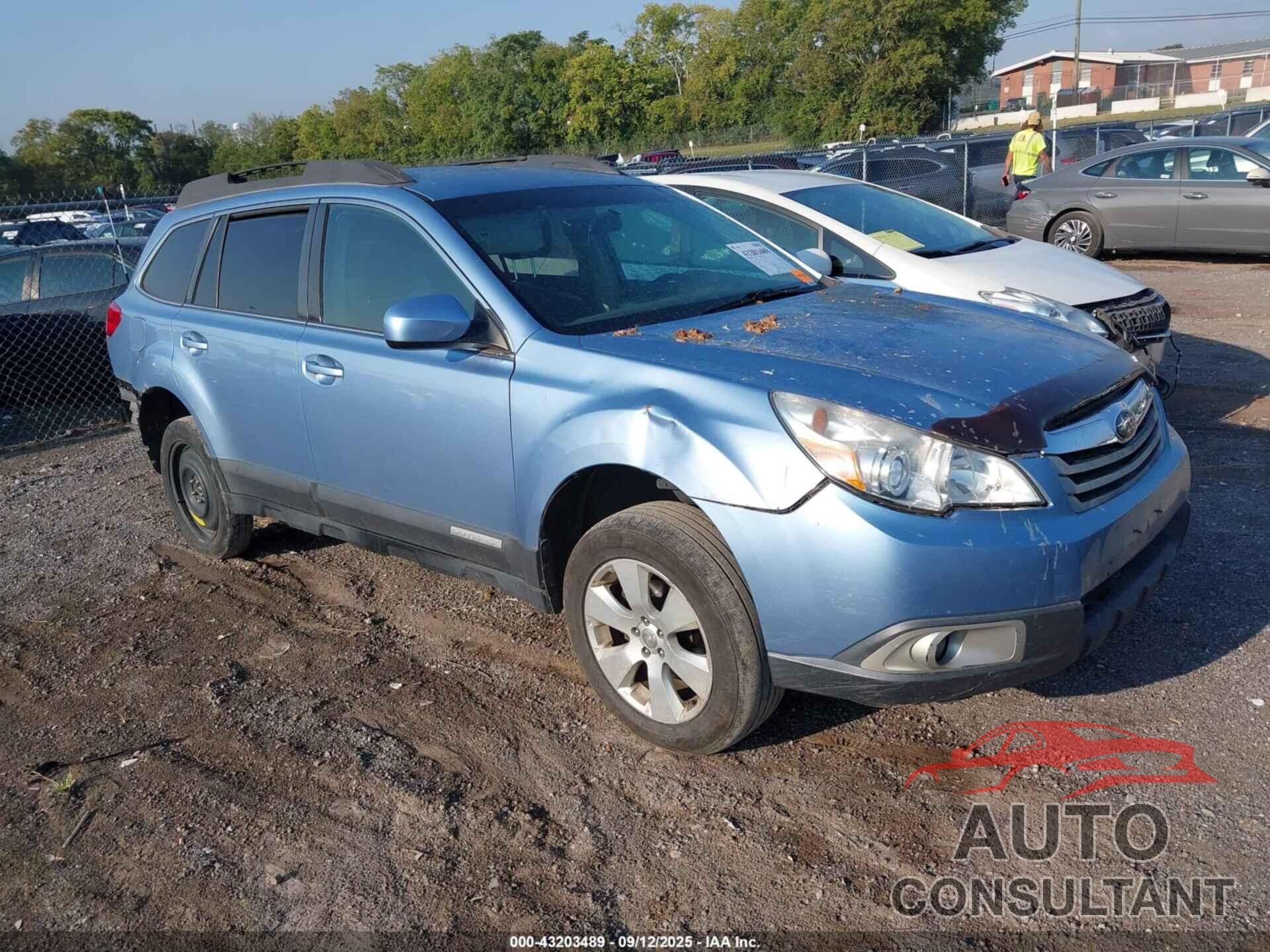 SUBARU OUTBACK 2010 - 4S4BRBCC3A1323689