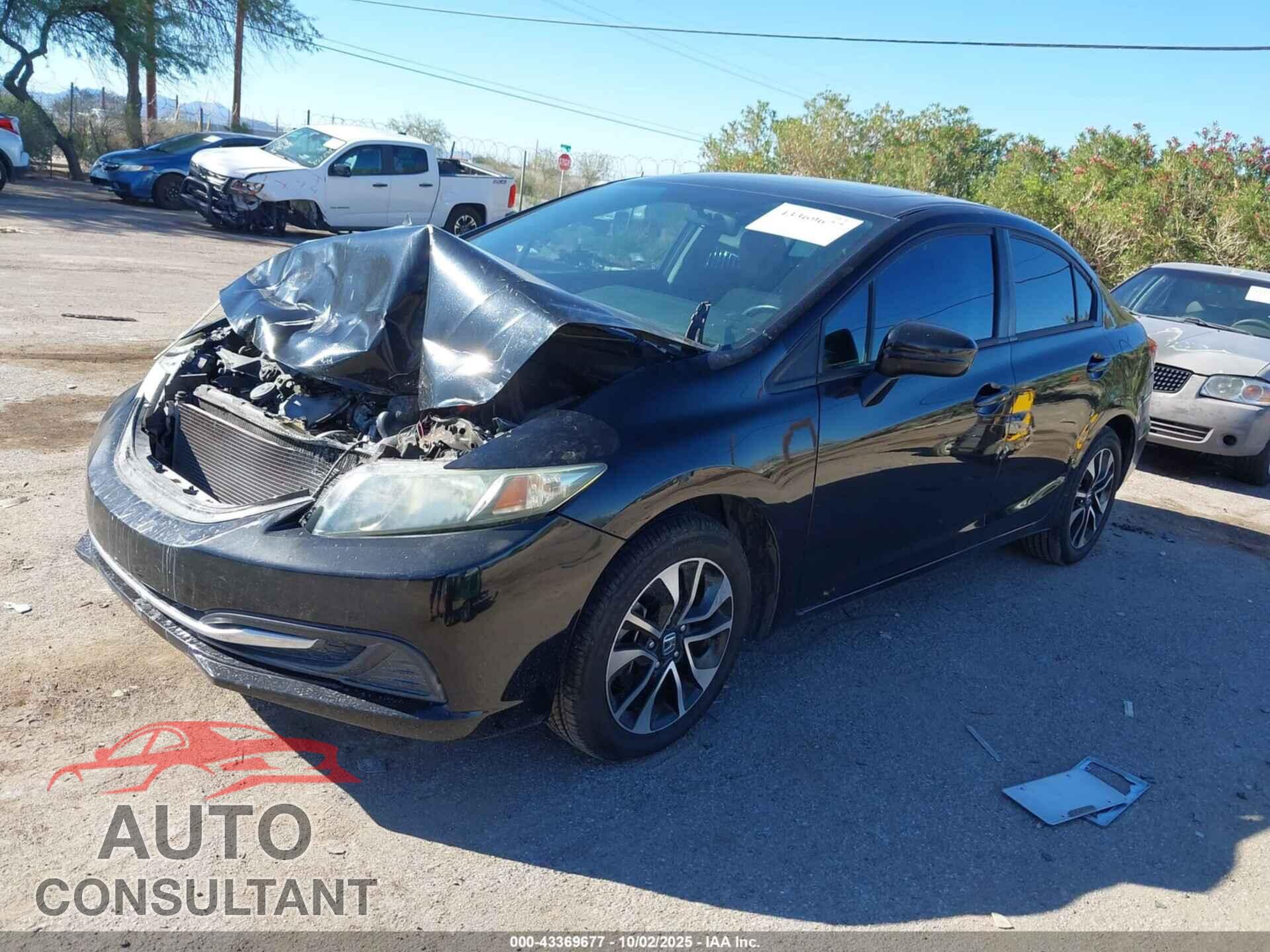 HONDA CIVIC 2014 - 19XFB2F85EE086112