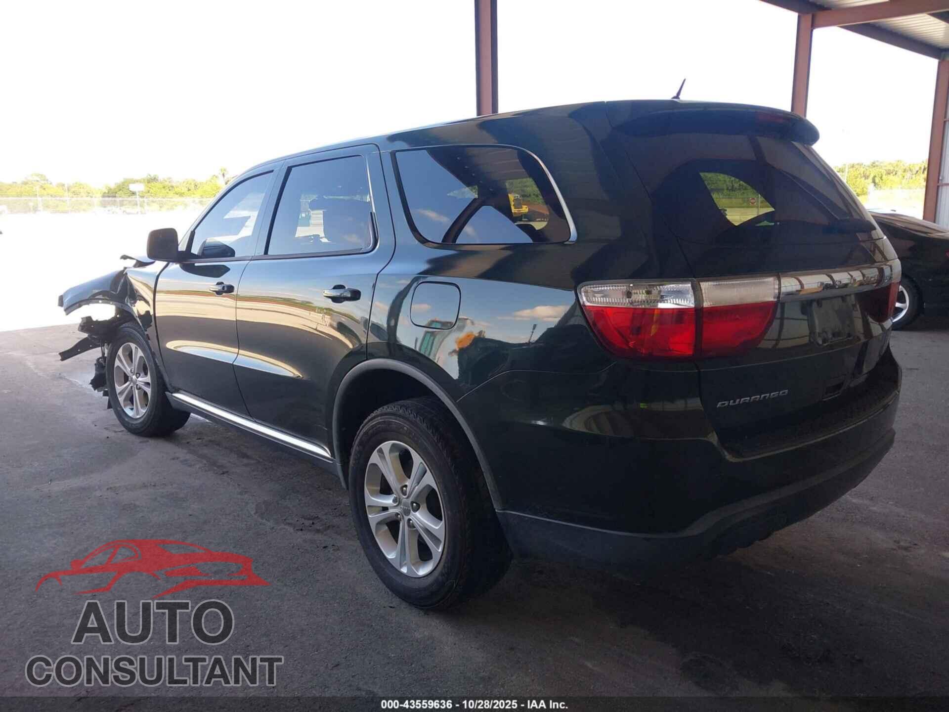 DODGE DURANGO 2011 - 1D4RD2GG2BC623862