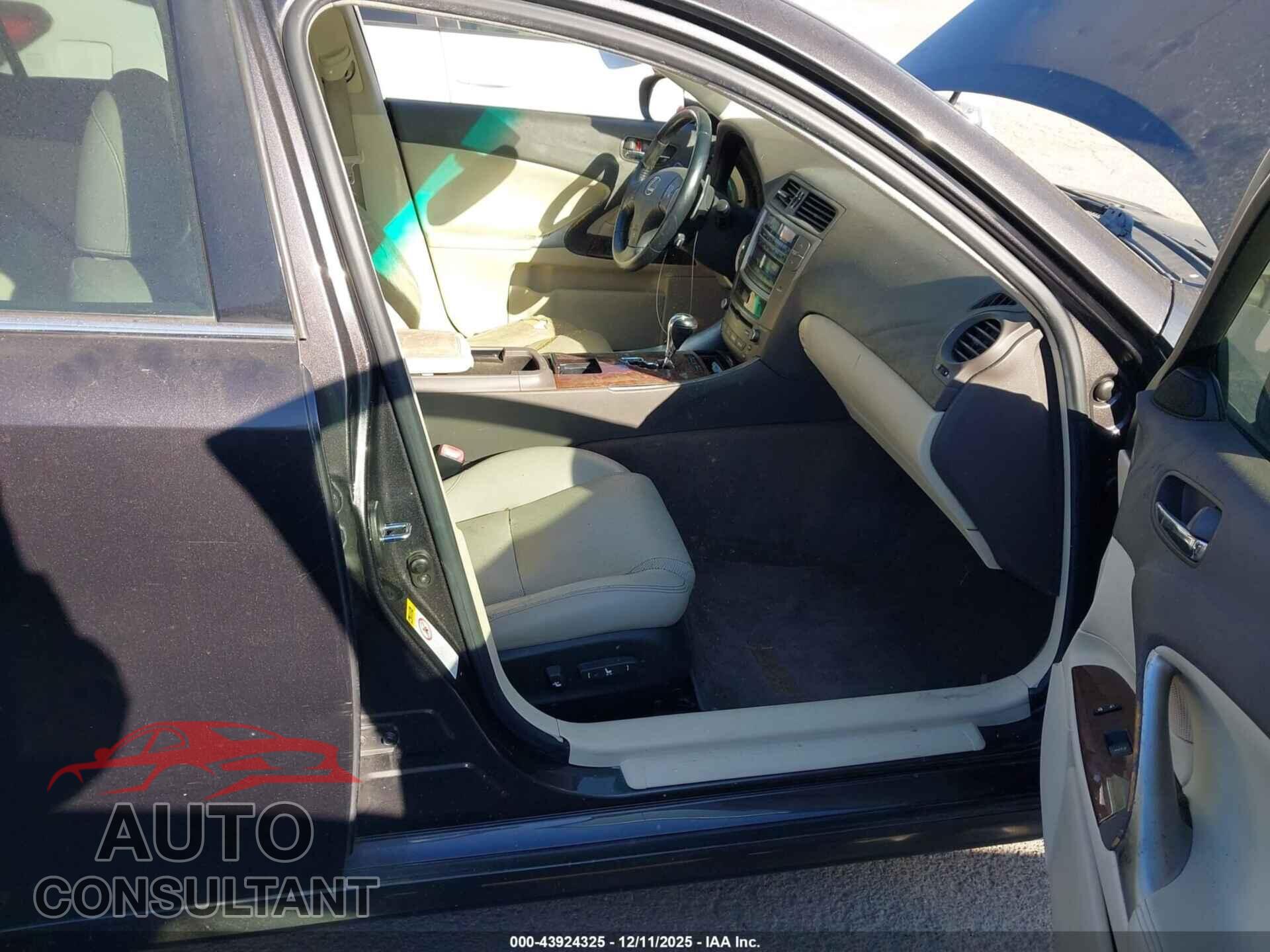 LEXUS IS 250 2010 - JTHBF5C29A5114650