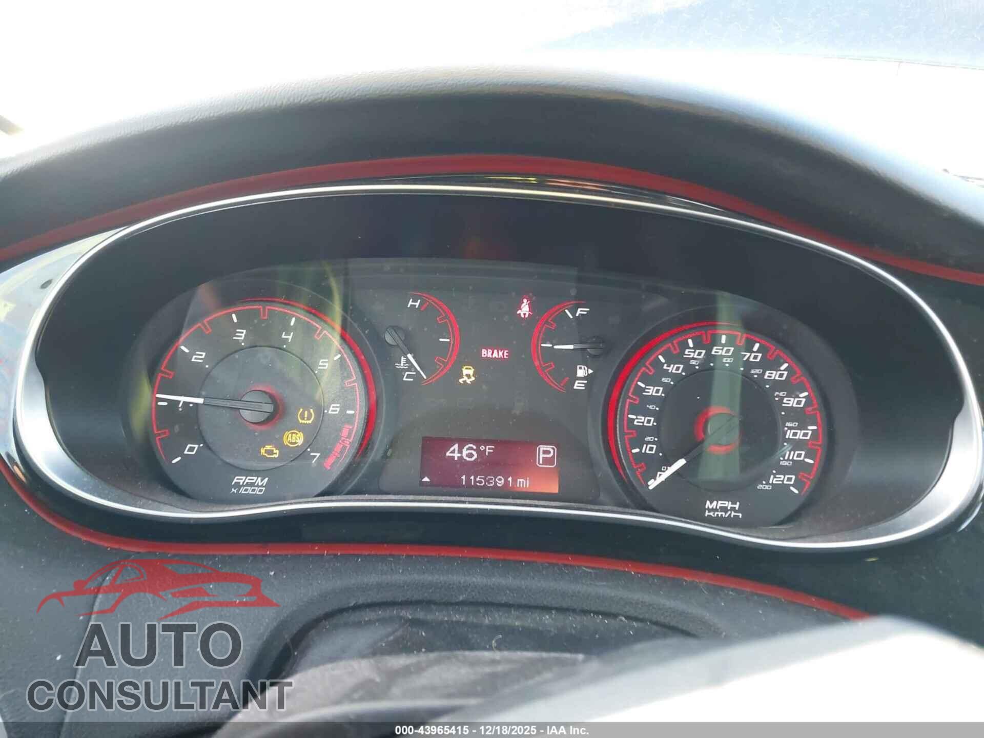 DODGE DART 2014 - 1C3CDFBB2ED877368