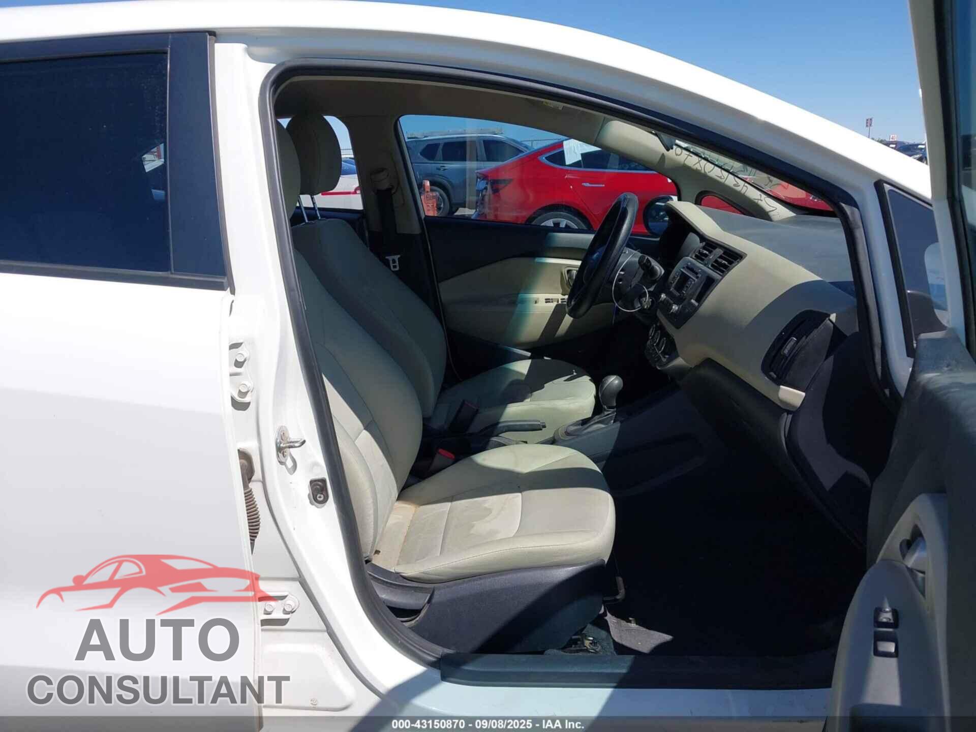 KIA RIO 2013 - KNADM5A36D6206578