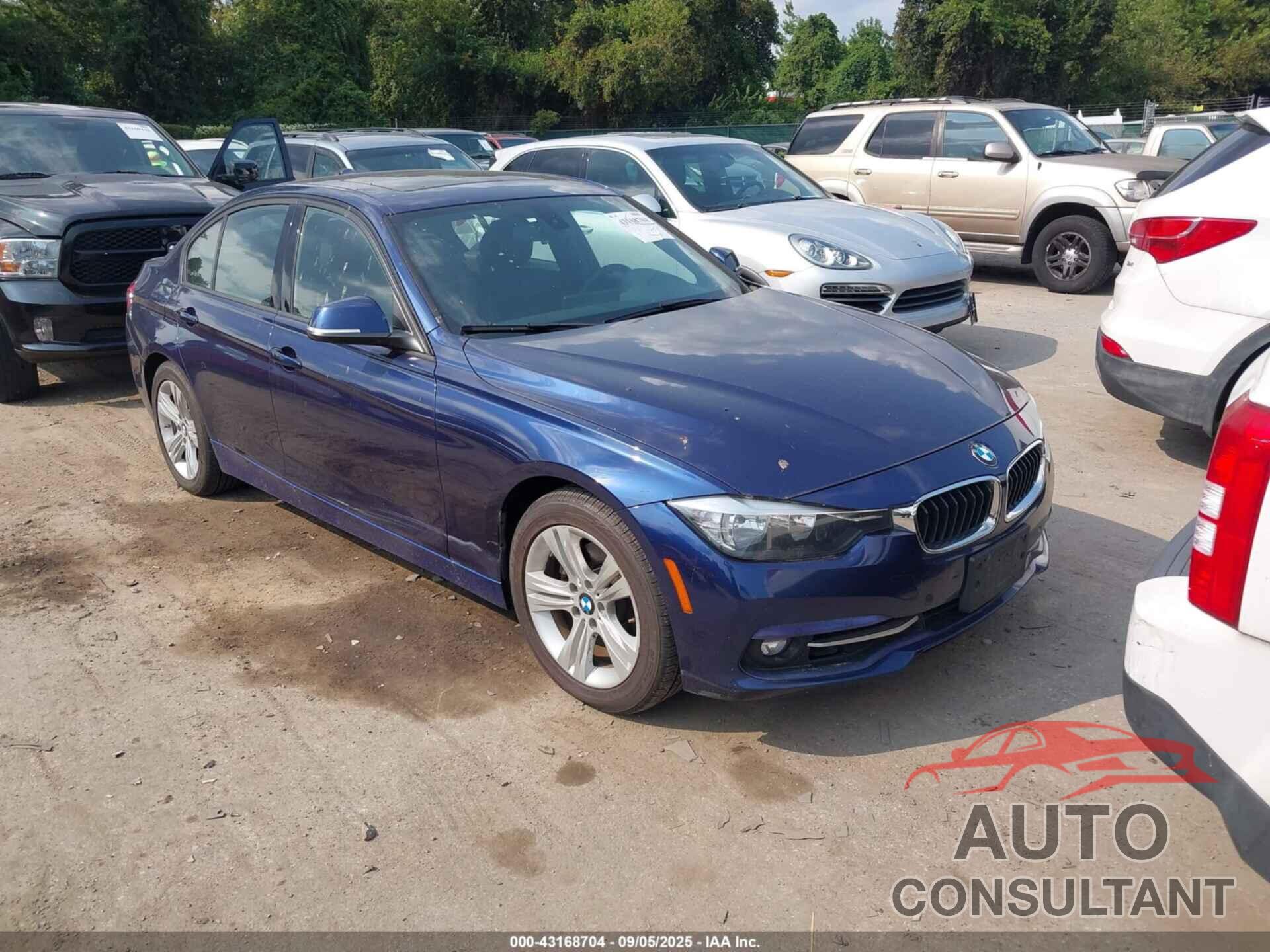 BMW 328I 2016 - WBA8E3G56GNU04079