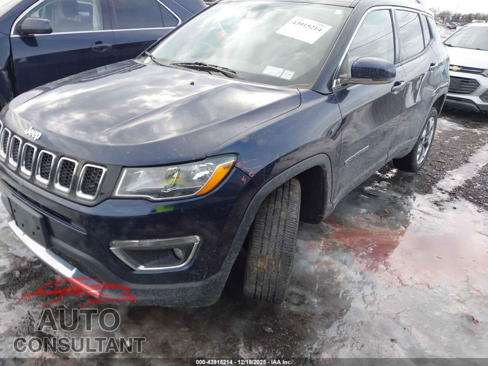 JEEP NEW COMPASS 2017 - 3C4NJDCBXHT631148