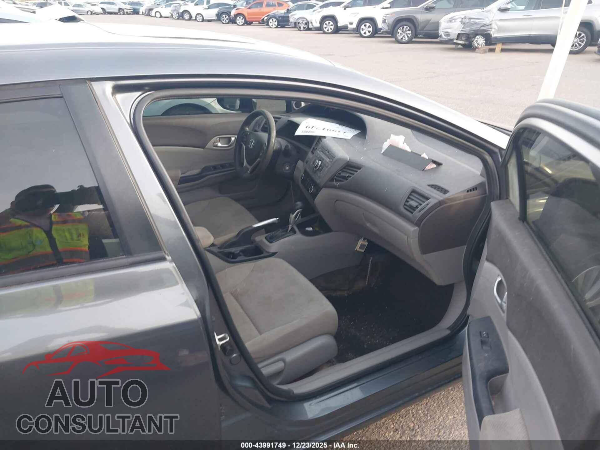 HONDA CIVIC 2012 - 19XFB2F84CE091301