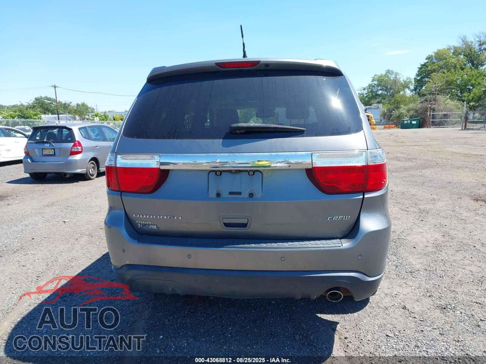 DODGE DURANGO 2012 - 1C4RDJDG5CC197999