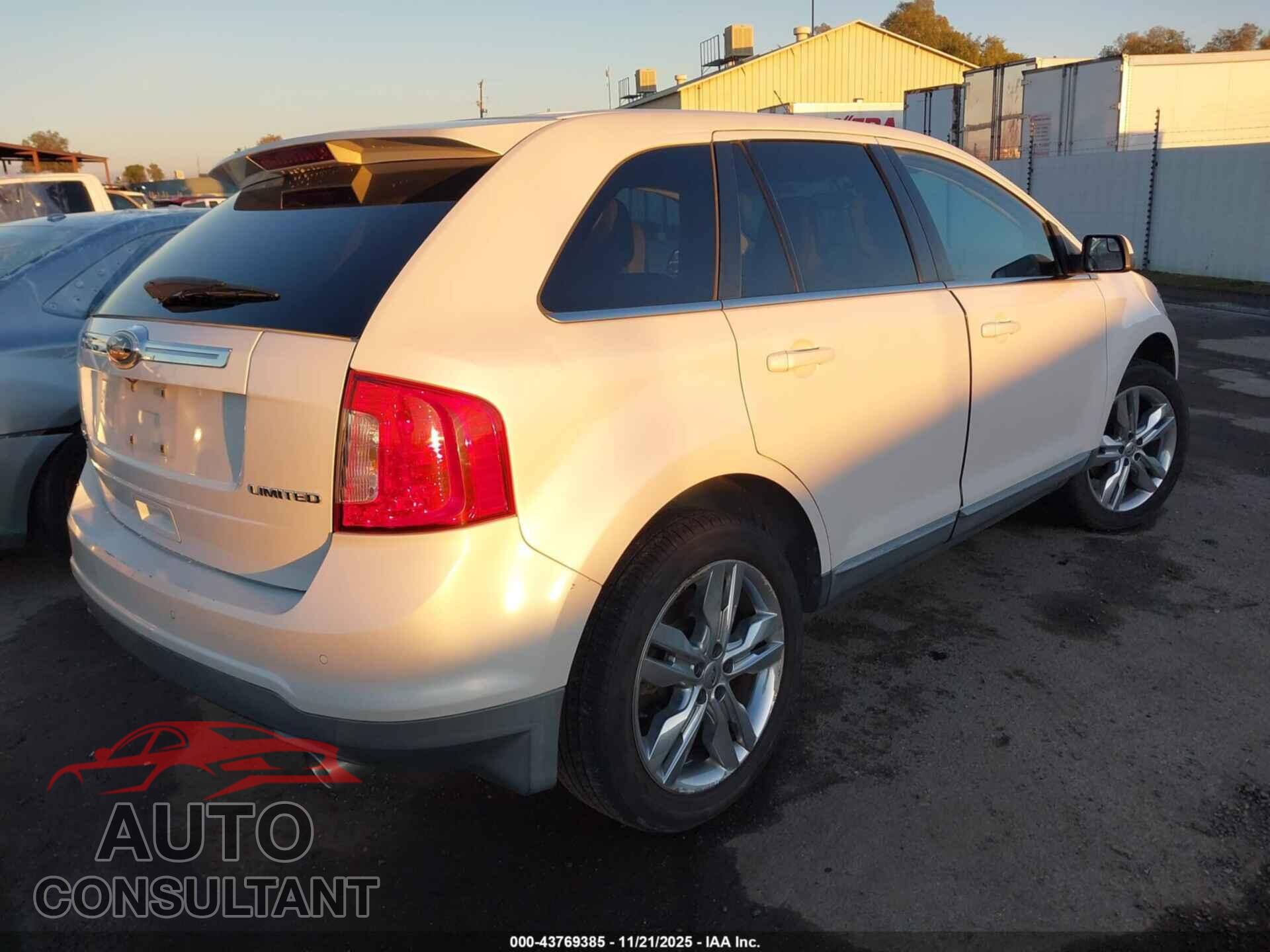 FORD EDGE 2011 - 2FMDK3KCXBBB35603
