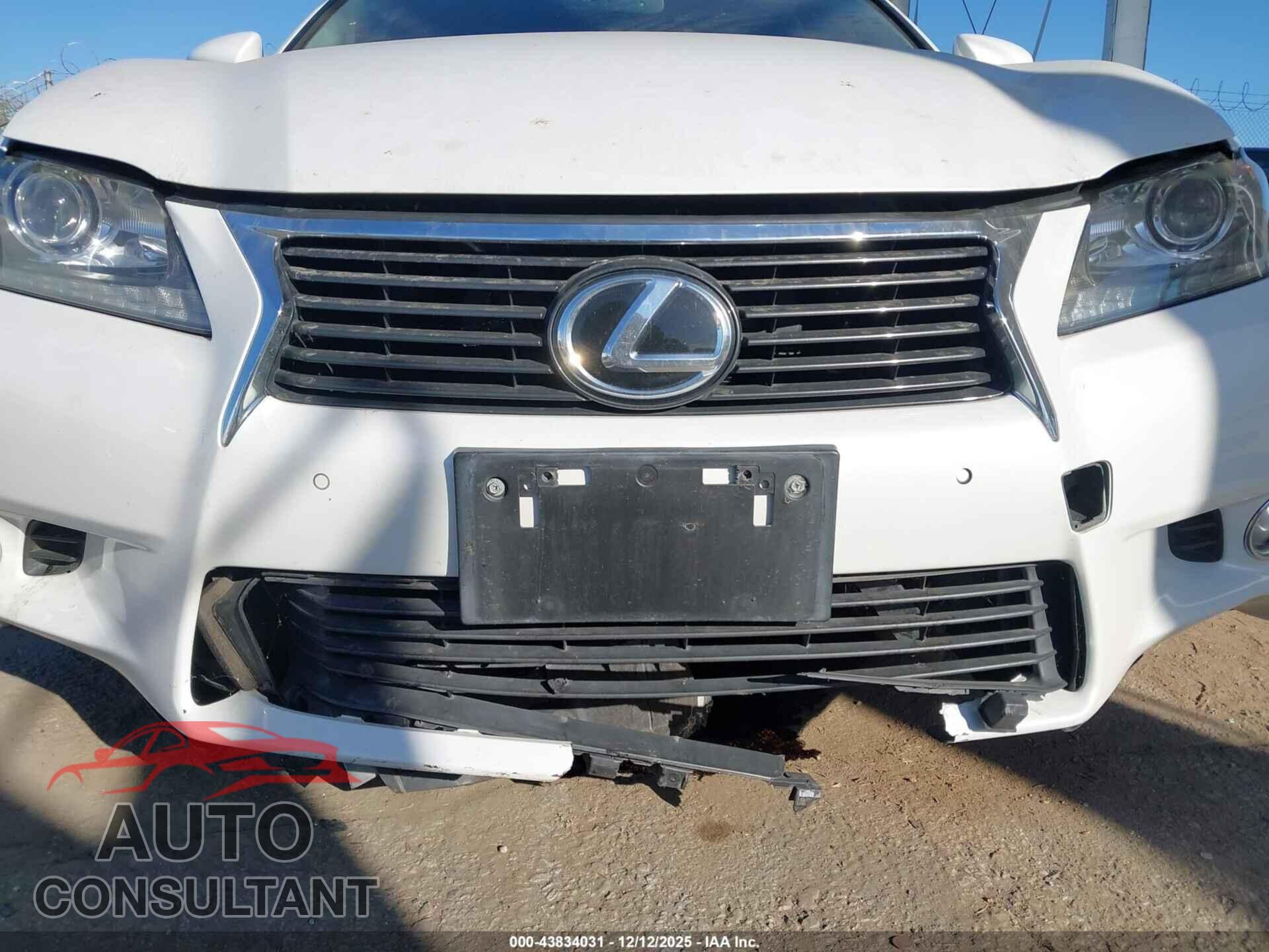 LEXUS GS 350 2015 - JTHBE1BL8FA018366