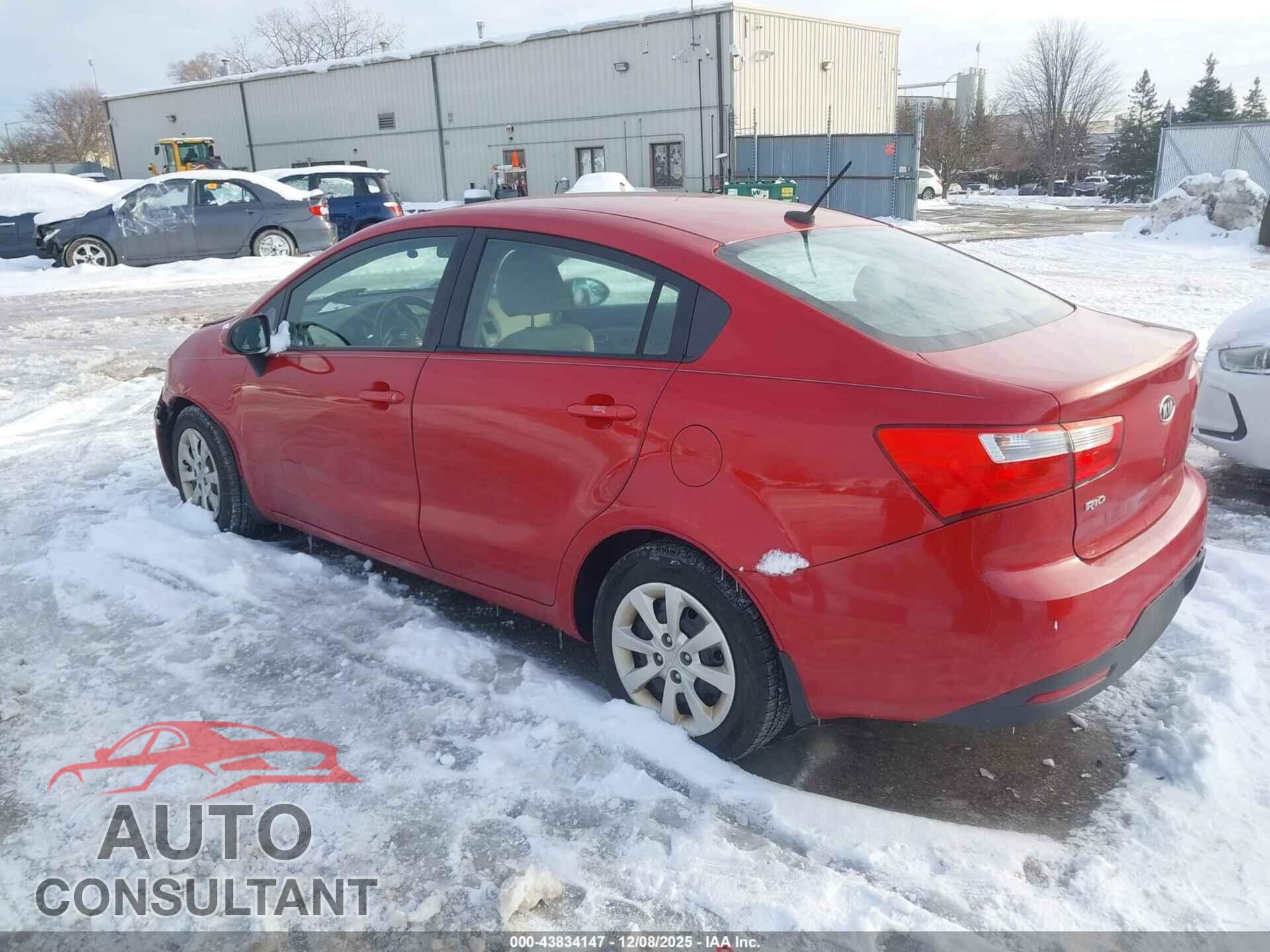 KIA RIO 2012 - KNADM4A34C6076261
