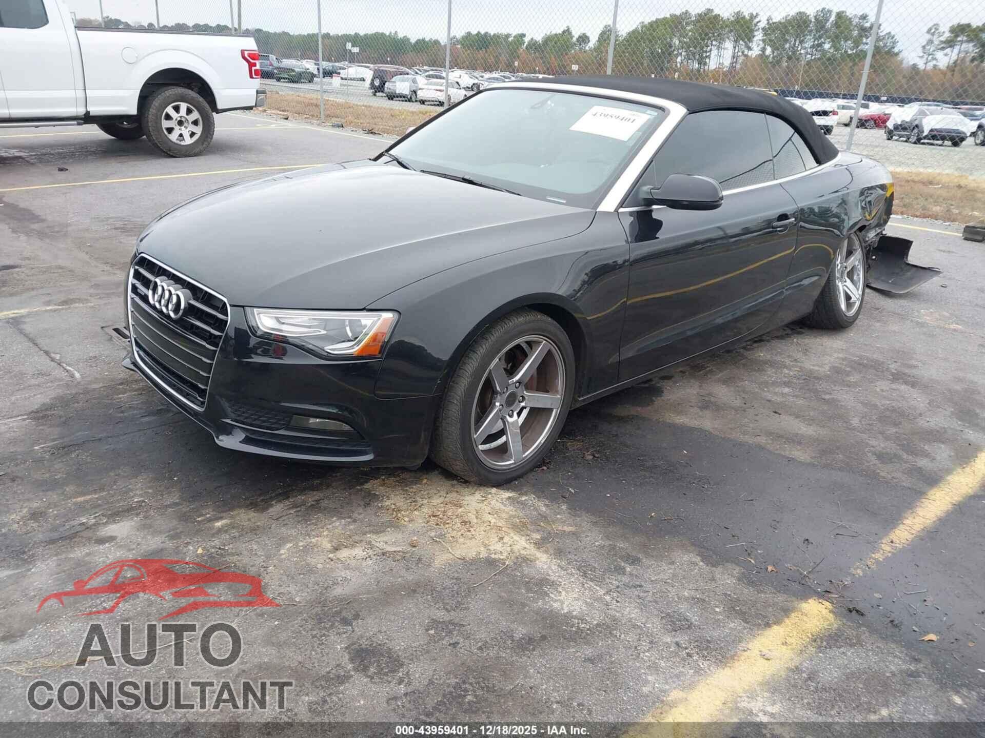 AUDI A5 2013 - WAULFAFH6DN004803