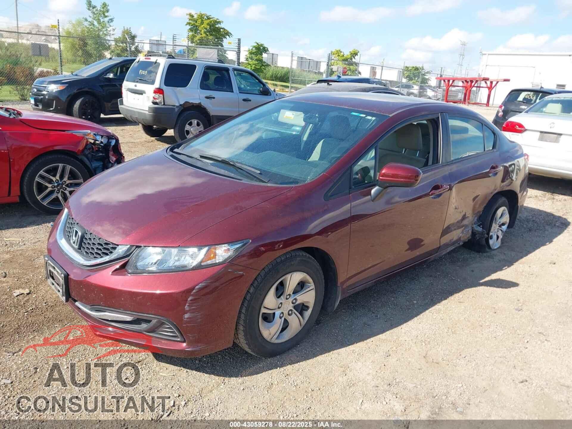 HONDA CIVIC 2014 - 19XFB2F56EE003597