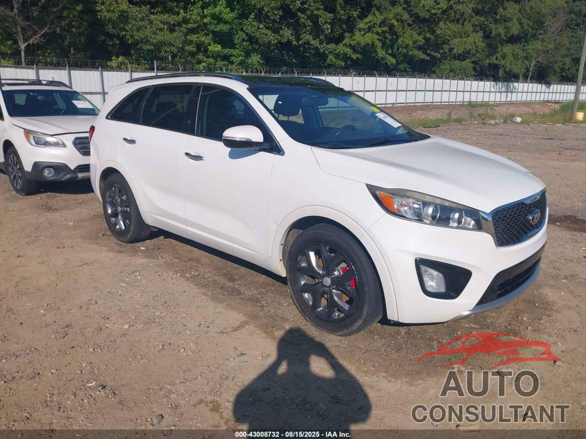 KIA SORENTO 2016 - 5XYPK4A54GG085486