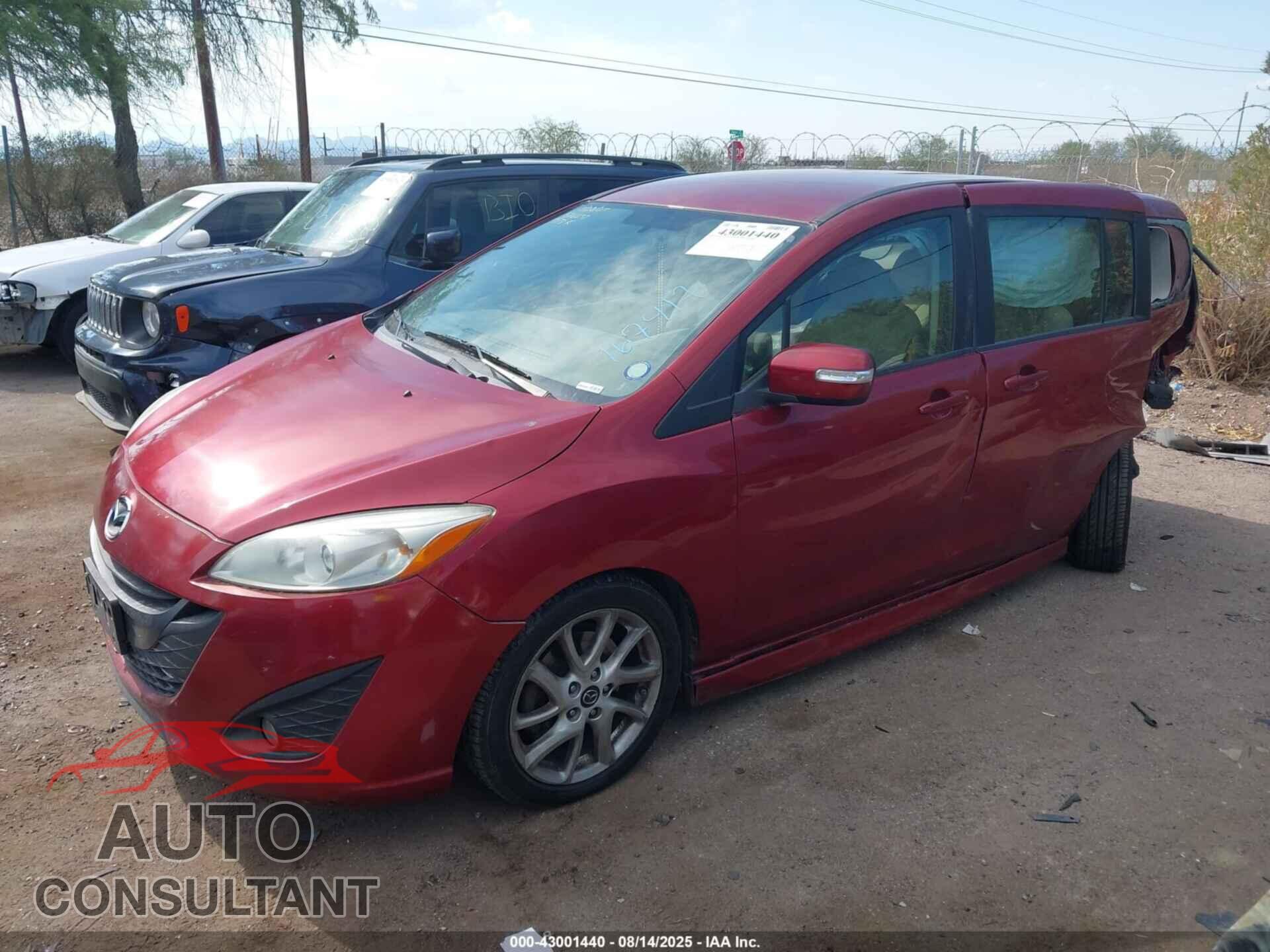 MAZDA MAZDA5 2014 - JM1CW2CL4E0167417