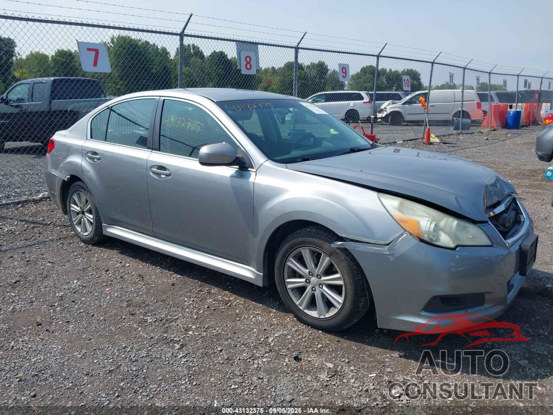 SUBARU LEGACY 2011 - 4S3BMBC61B3225814