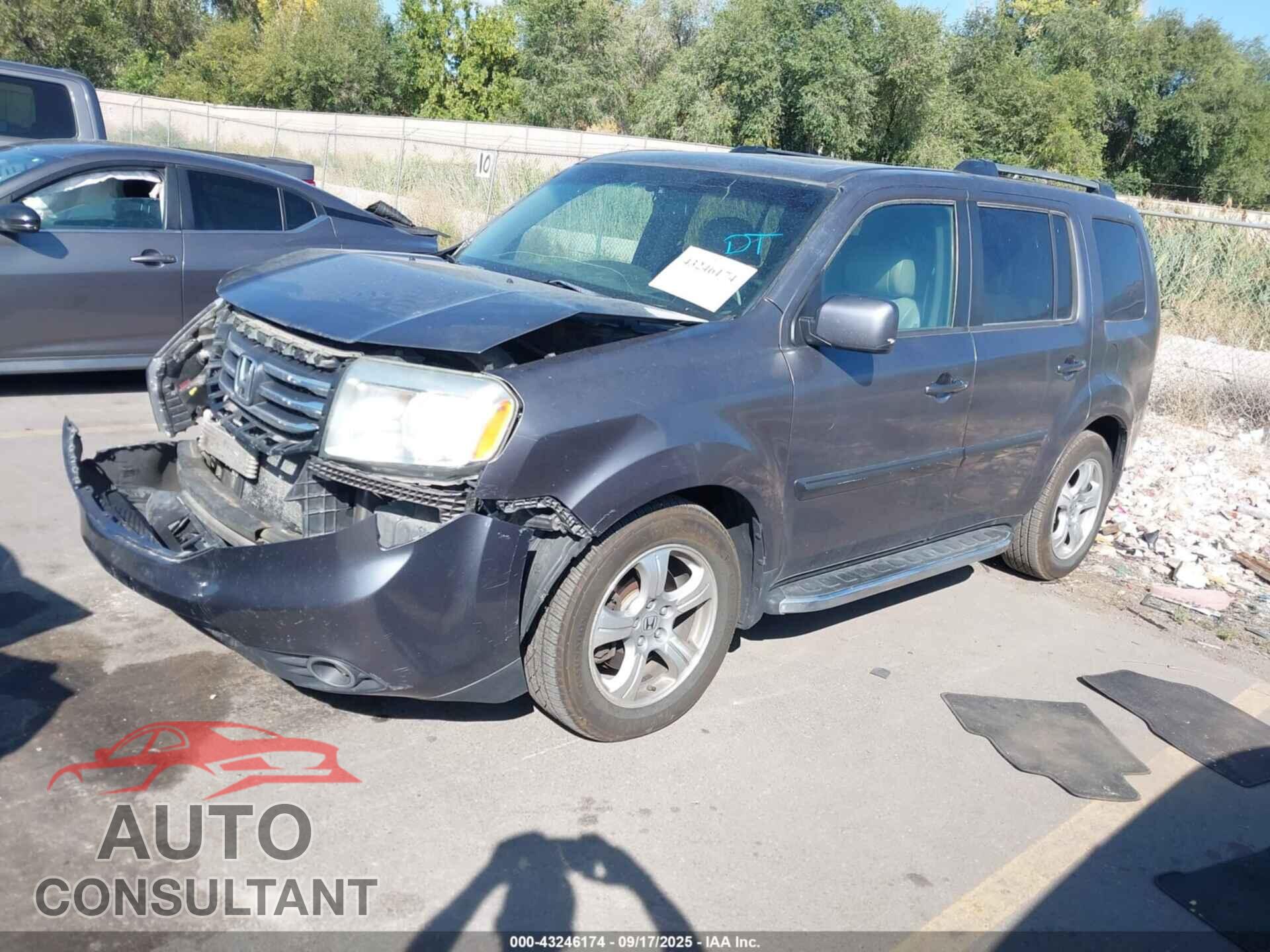 HONDA PILOT 2015 - 5FNYF4H7XFB034046