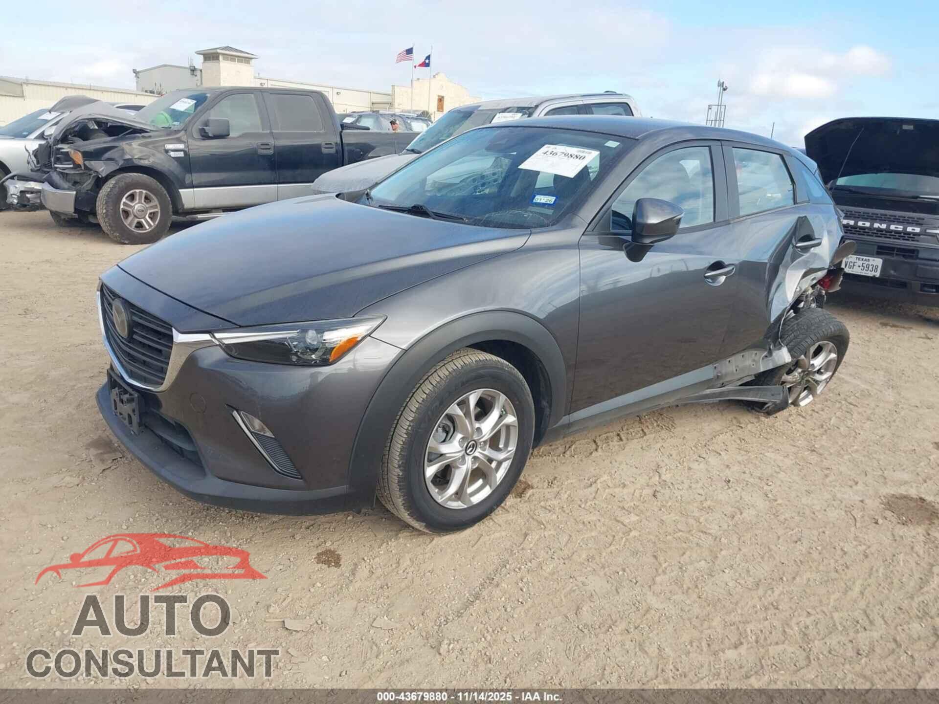 MAZDA CX-3 2019 - JM1DKDB77K1460055