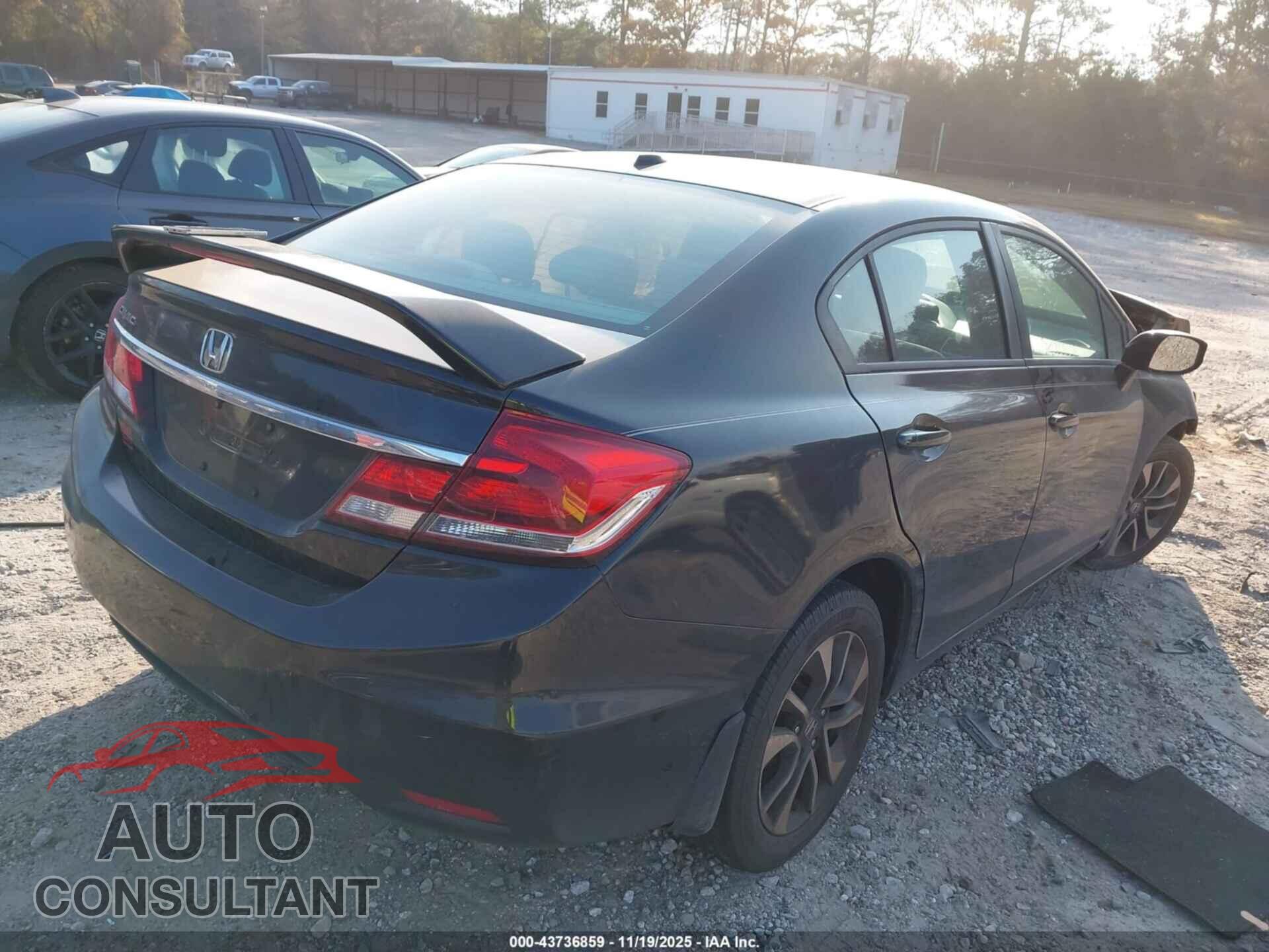 HONDA CIVIC 2013 - 19XFB2F93DE092658