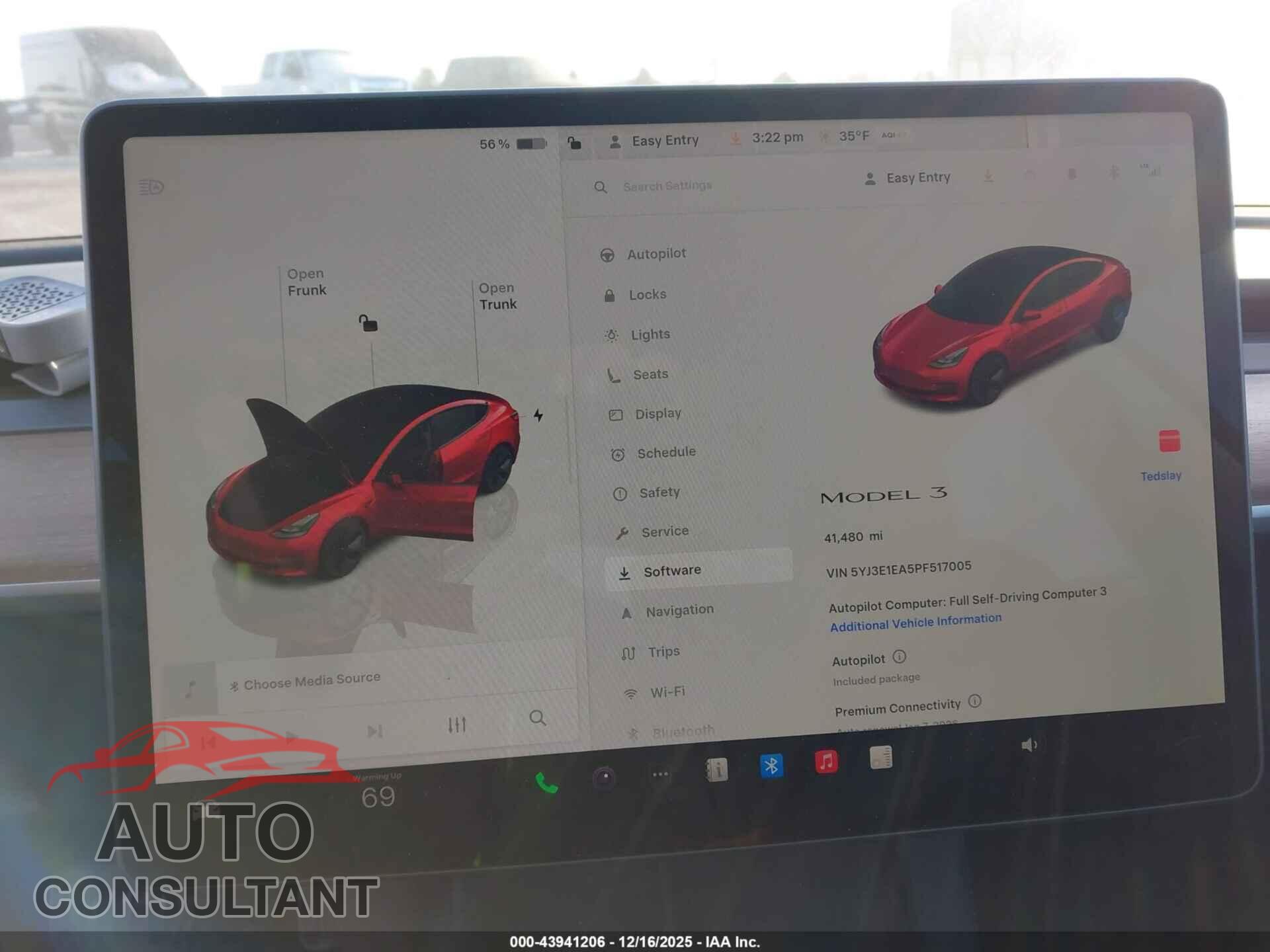 TESLA MODEL 3 2023 - 5YJ3E1EA5PF517005