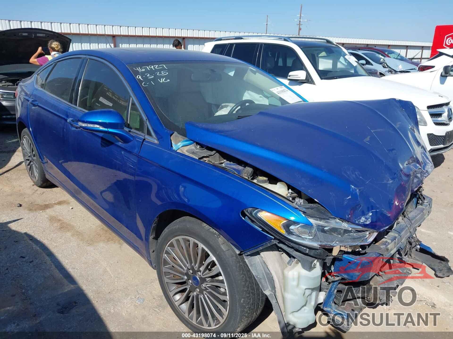 FORD FUSION 2017 - 3FA6P0K95HR130780