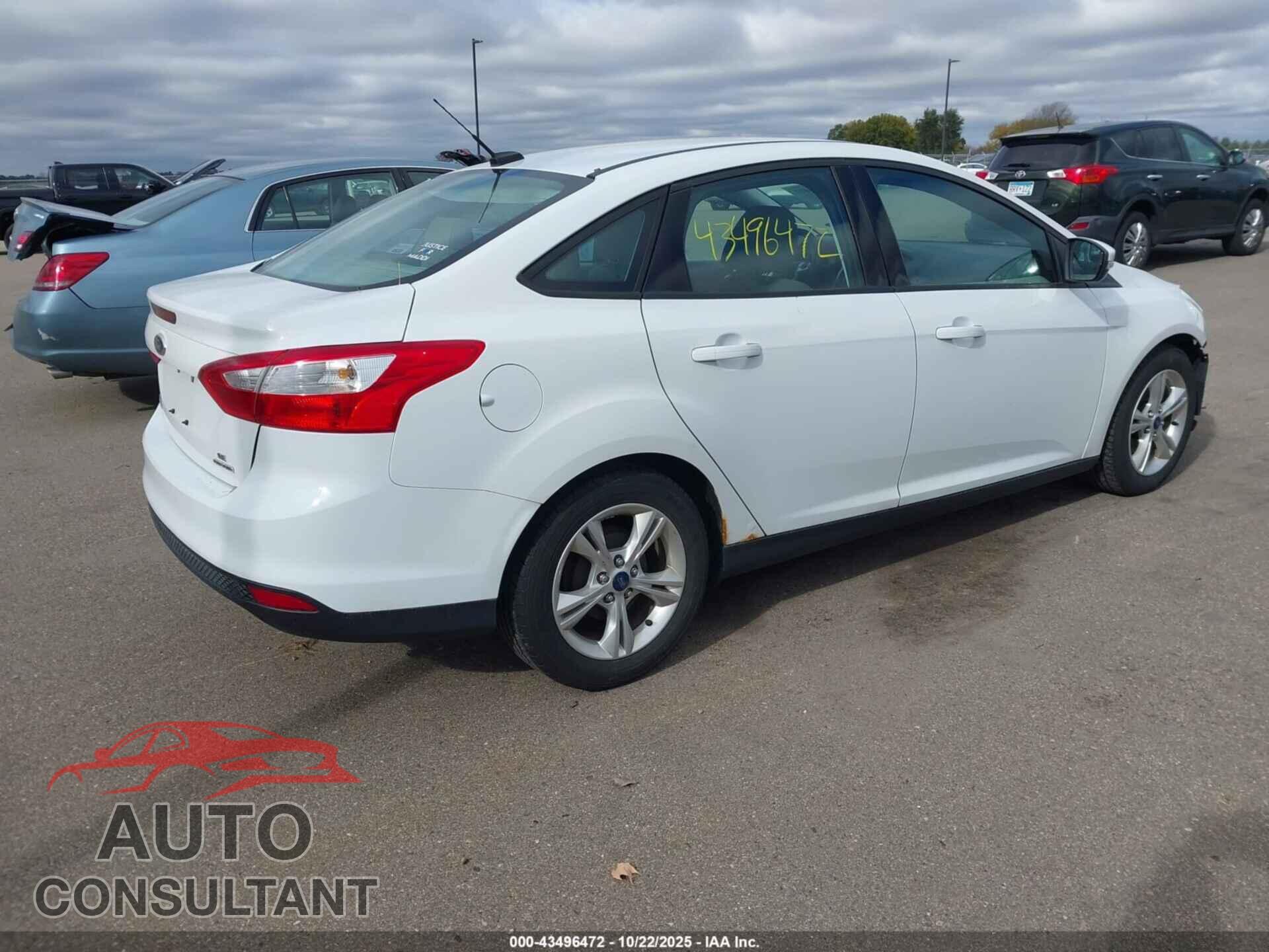 FORD FOCUS 2014 - 1FADP3F28EL294041