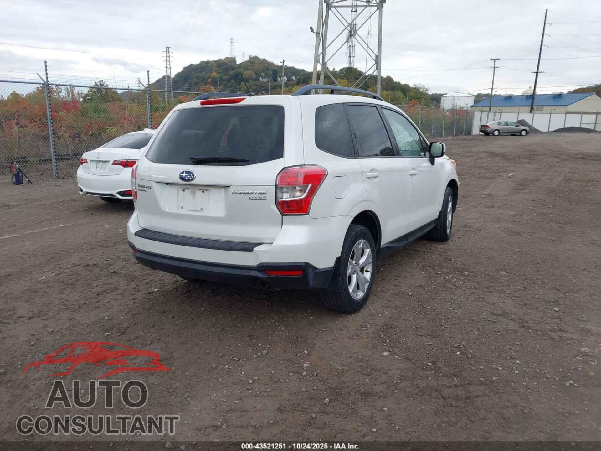 SUBARU FORESTER 2015 - JF2SJADC8FH491445