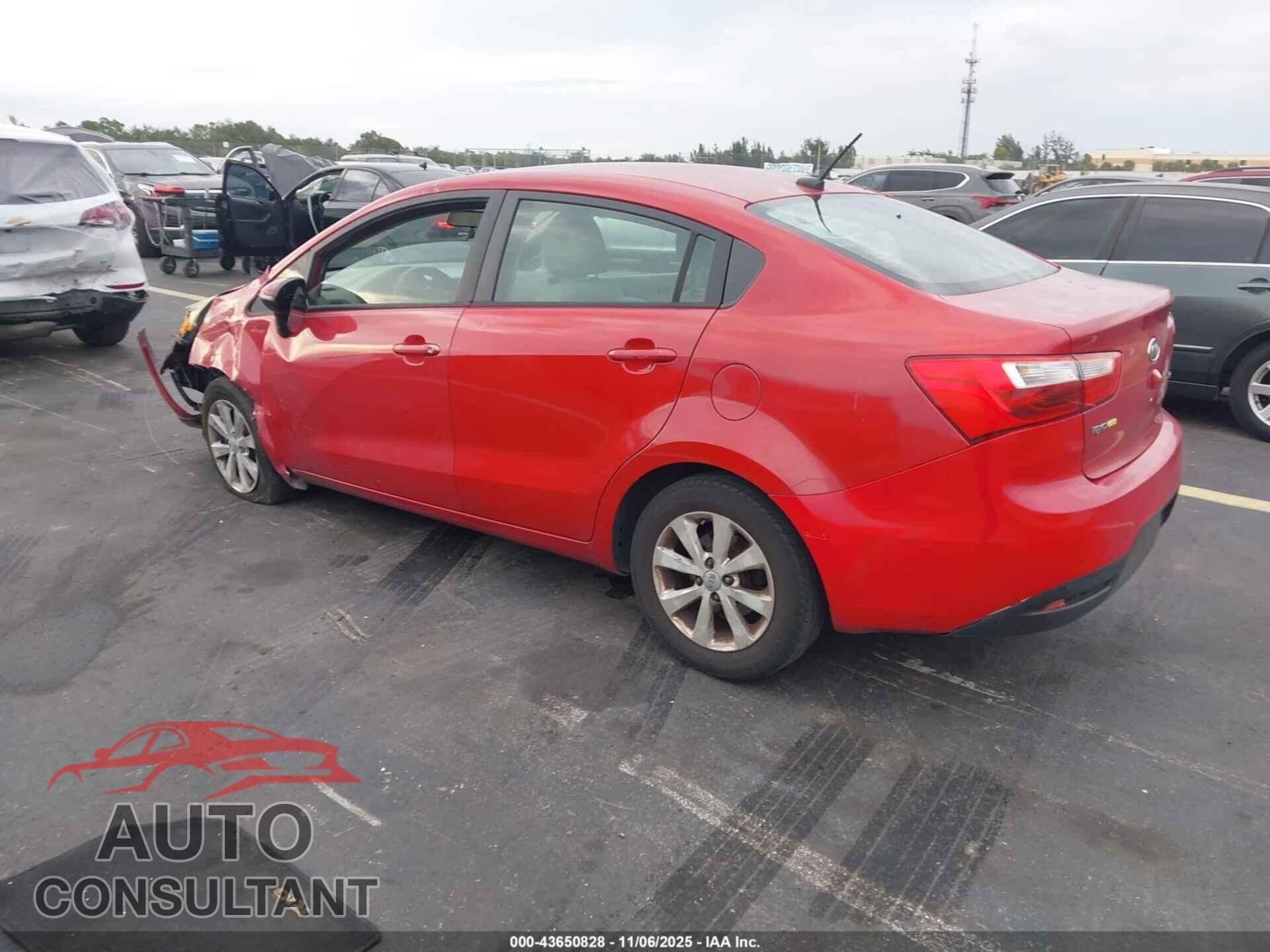 KIA RIO 2013 - KNADN4A35D6117219