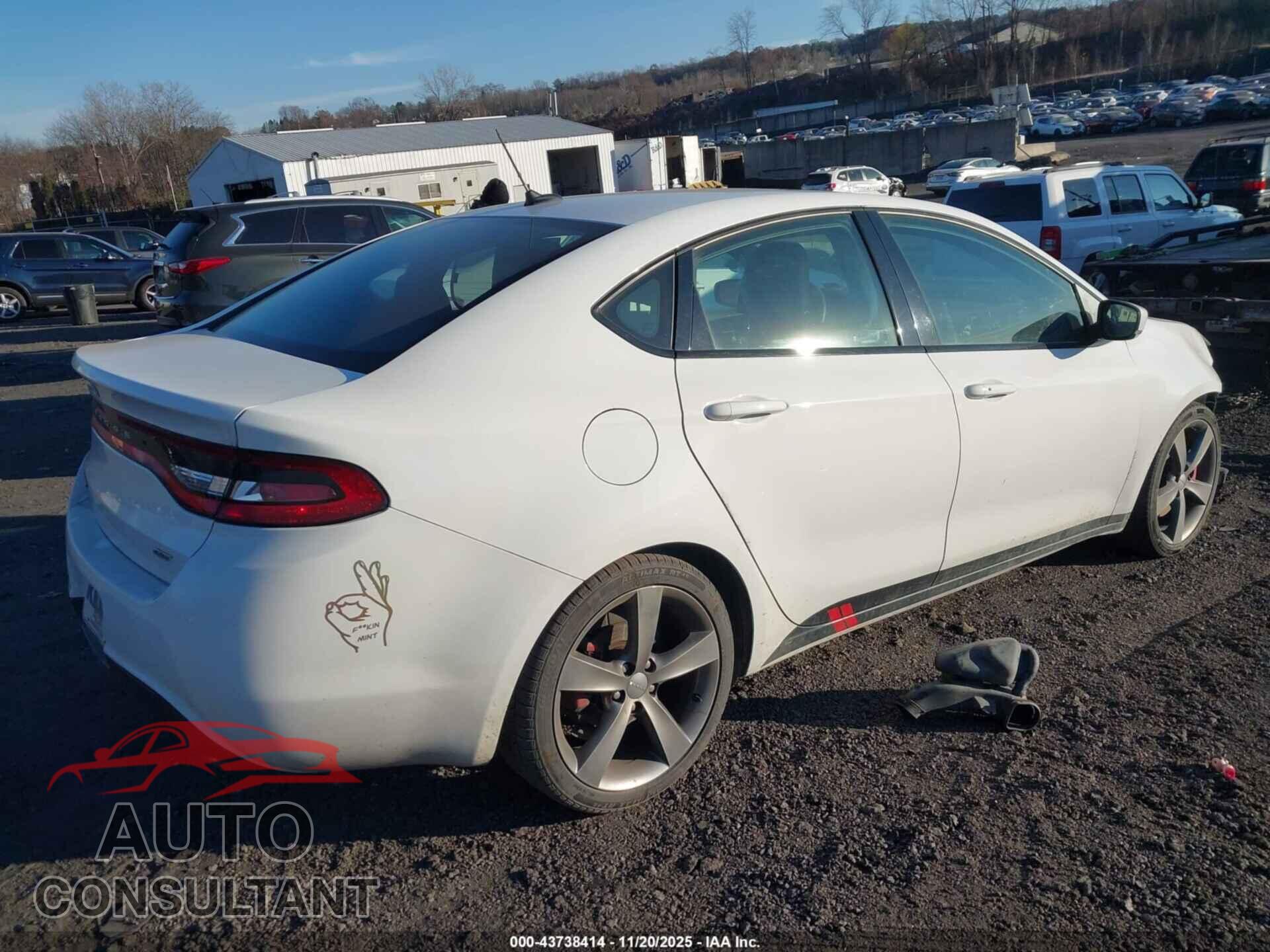 DODGE DART 2014 - 1C3CDFEB0ED683448