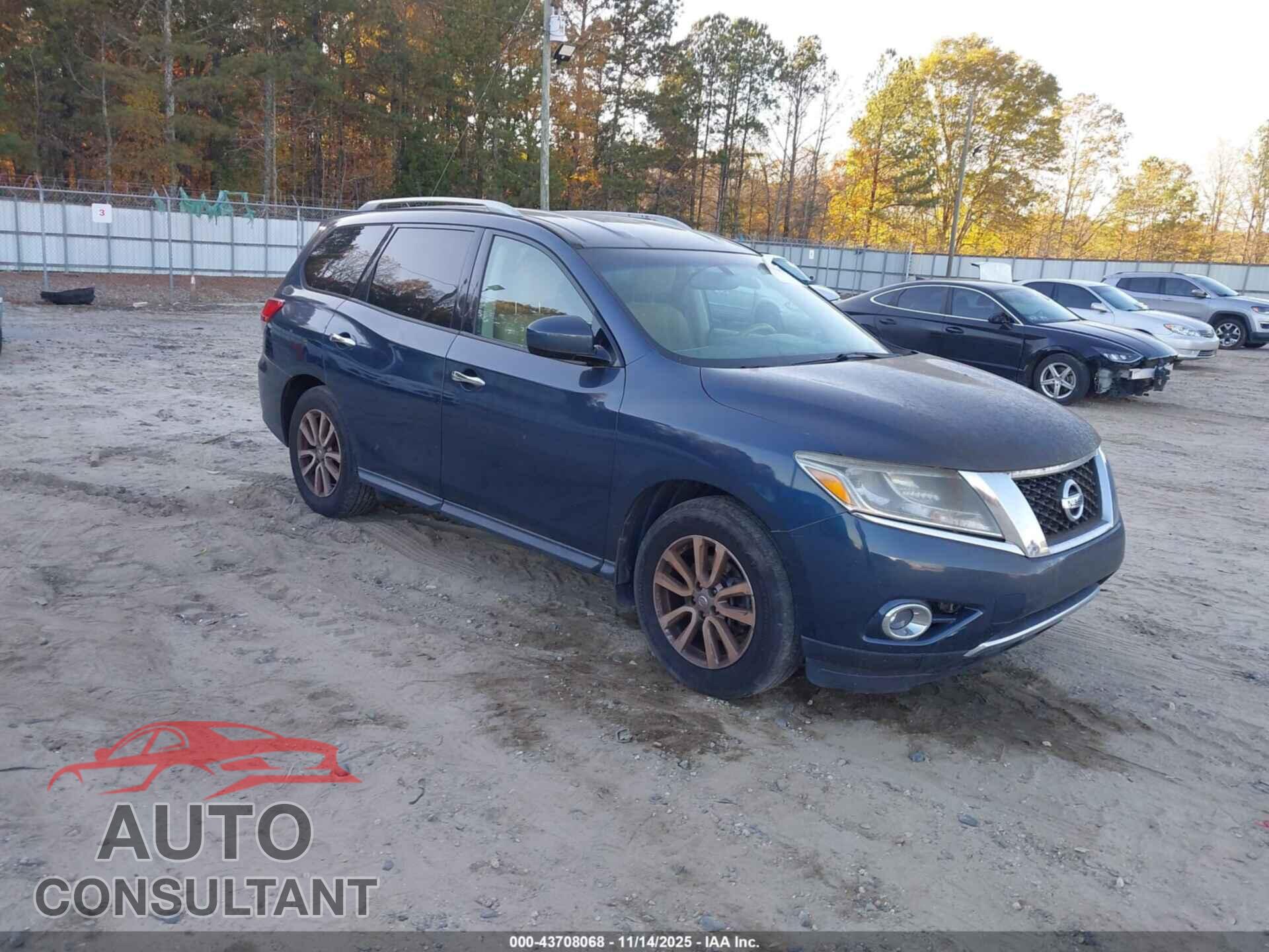 NISSAN PATHFINDER 2015 - 5N1AR2MN2FC637907