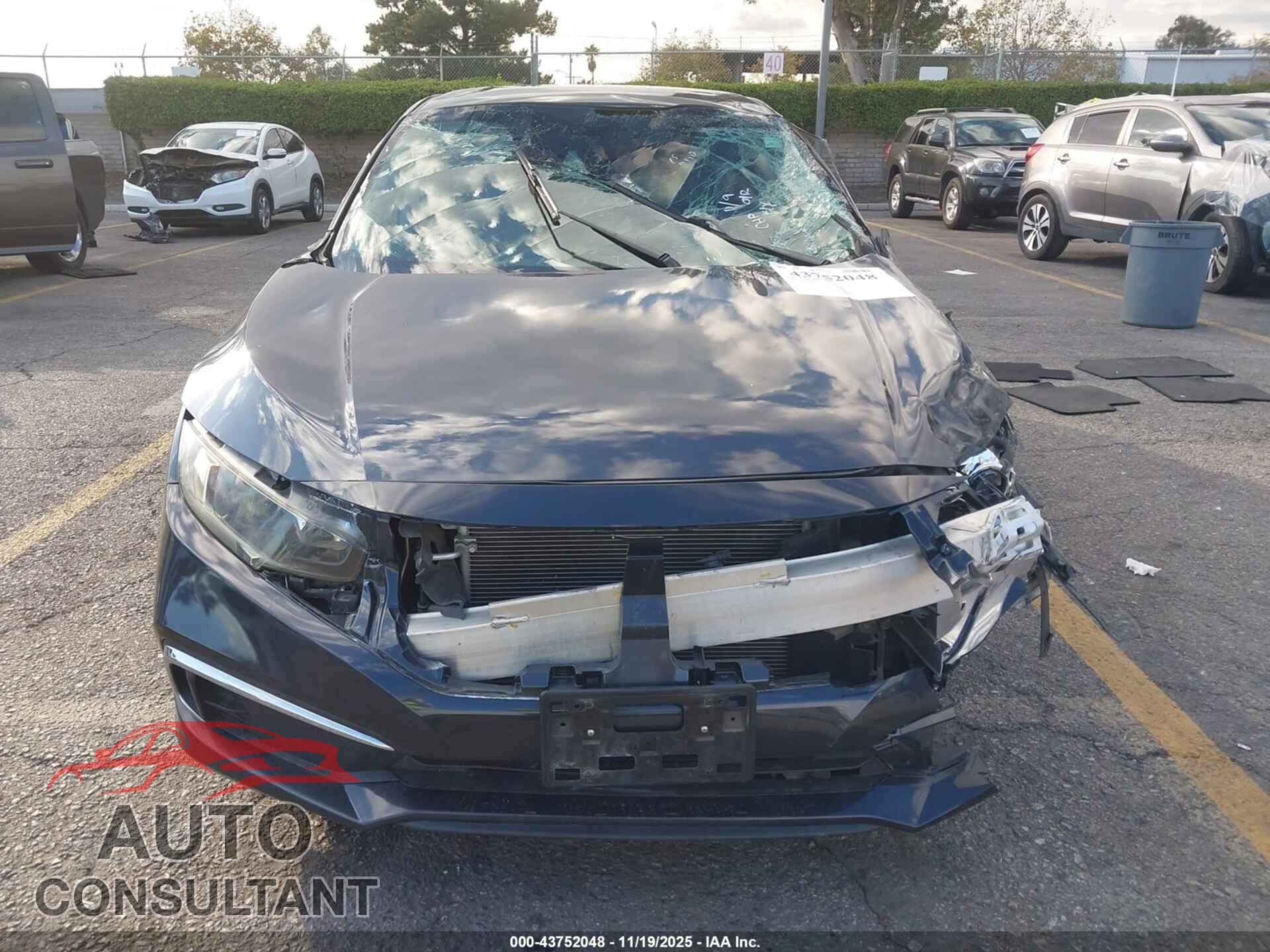 HONDA CIVIC 2020 - 19XFC2F66LE203799