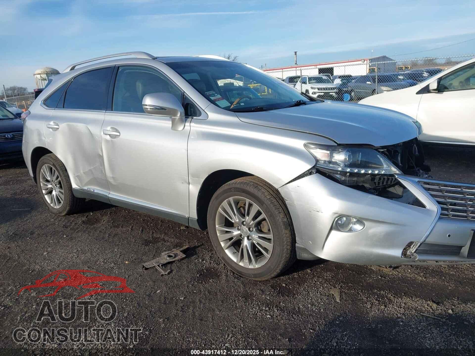 LEXUS RX 450H 2014 - JTJBC1BA2E2453640