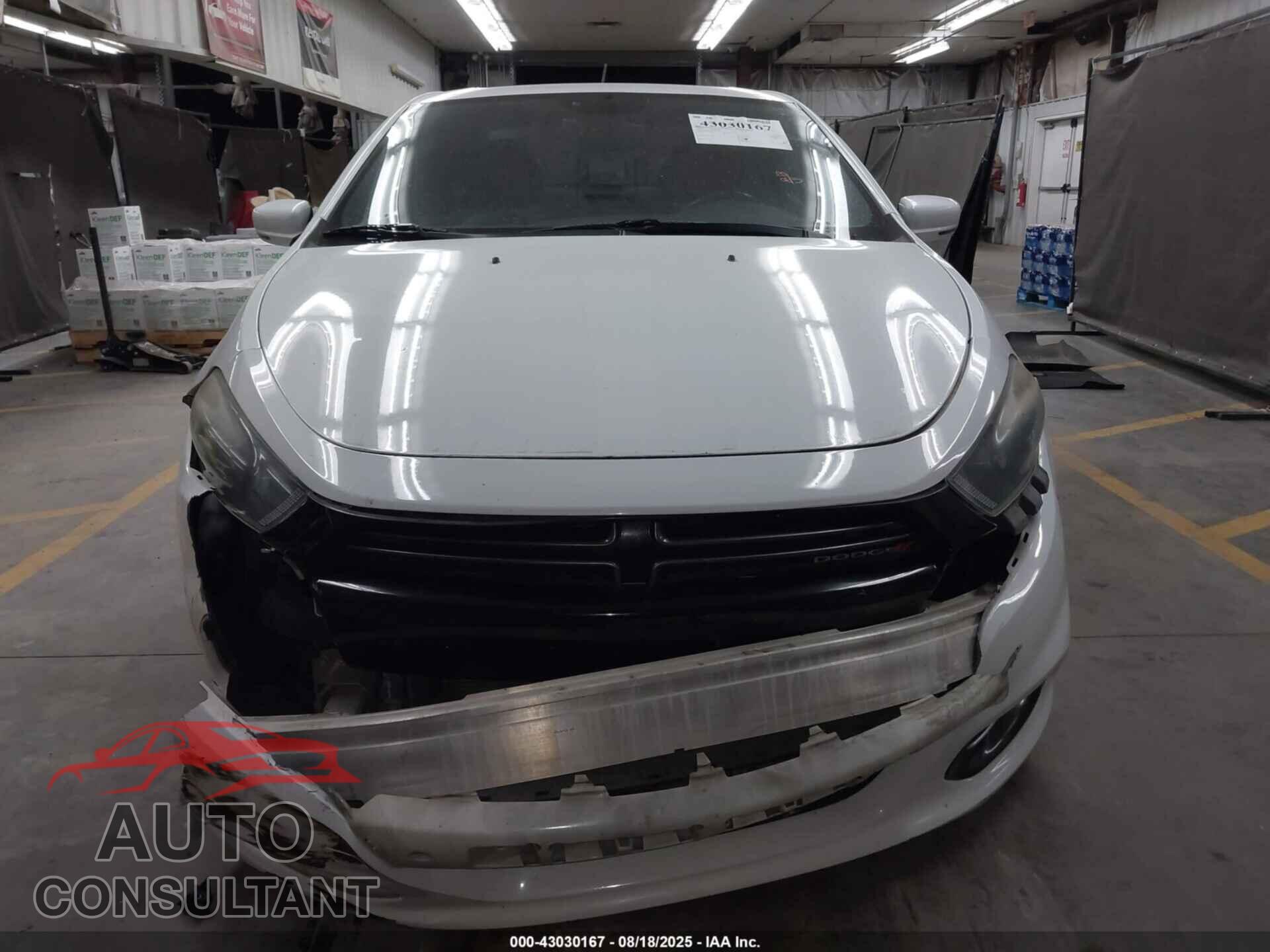 DODGE DART 2015 - 1C3CDFEB8FD112002