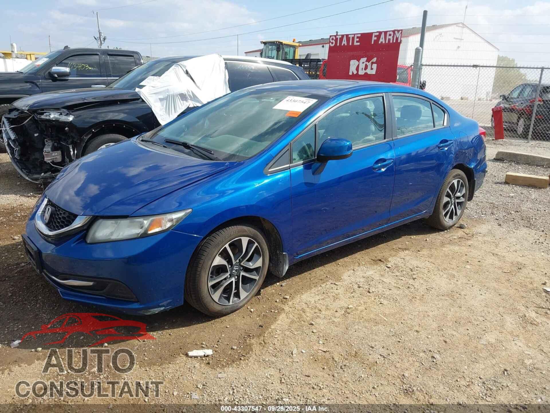 HONDA CIVIC 2013 - 19XFB2F81DE054417