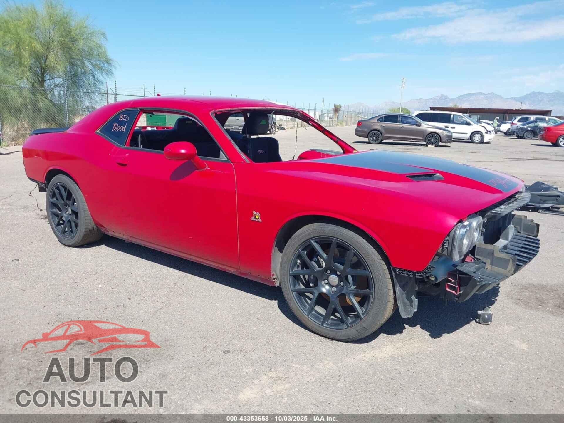 DODGE CHALLENGER 2015 - 2C3CDZFJ3FH816585